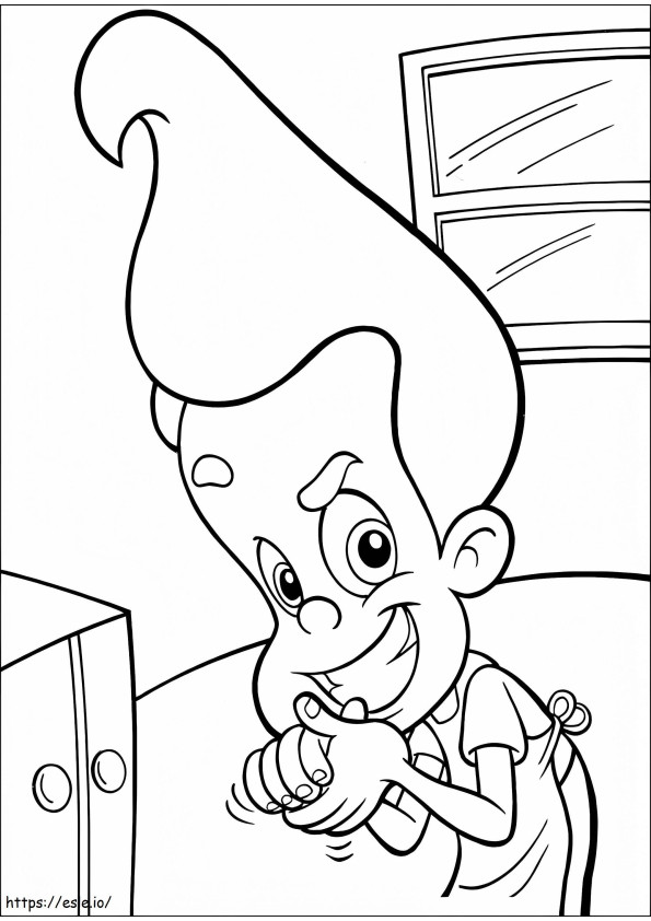 Jimmy Neutron 2 coloring page