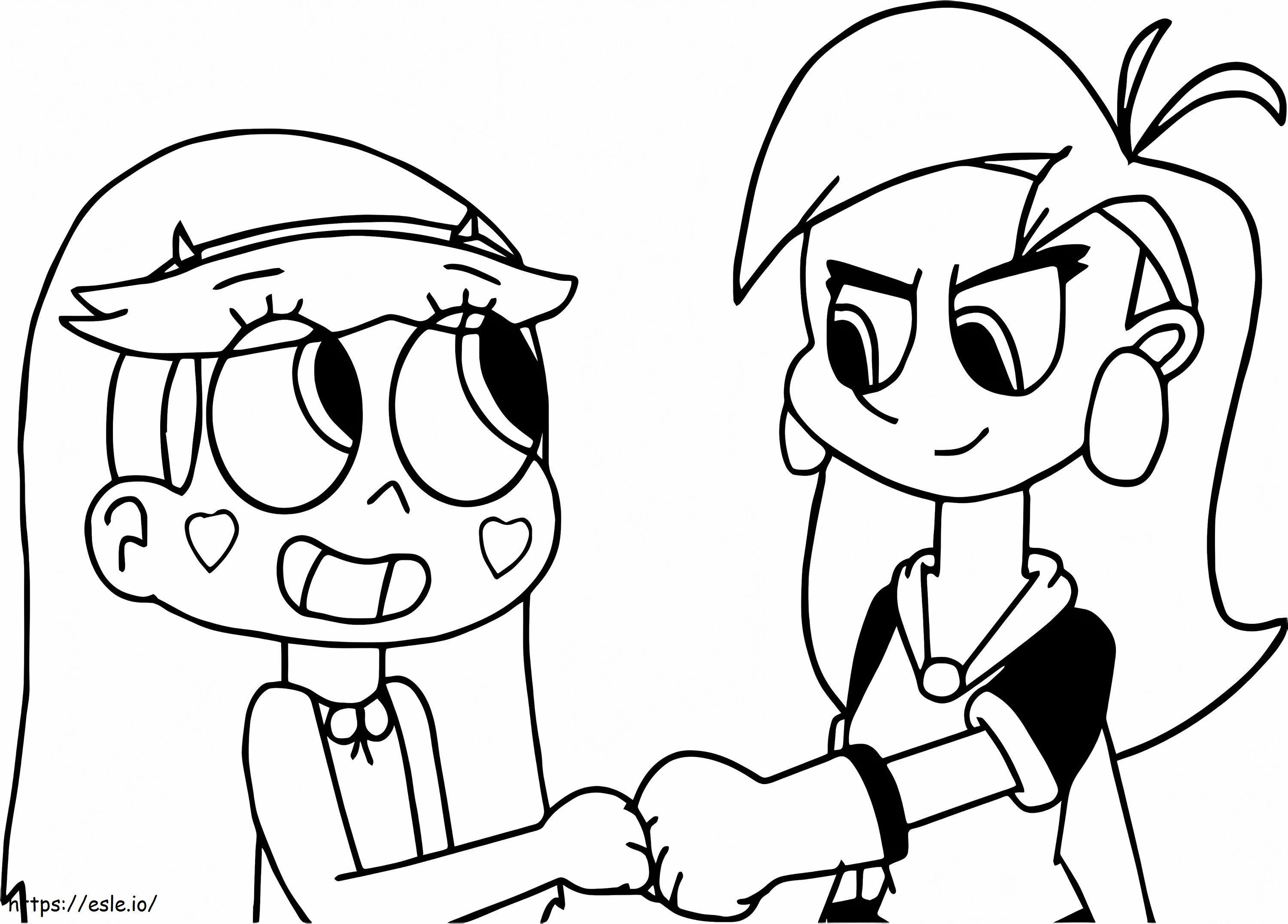 Star Vs. The Forces Of Evil 10 coloring page