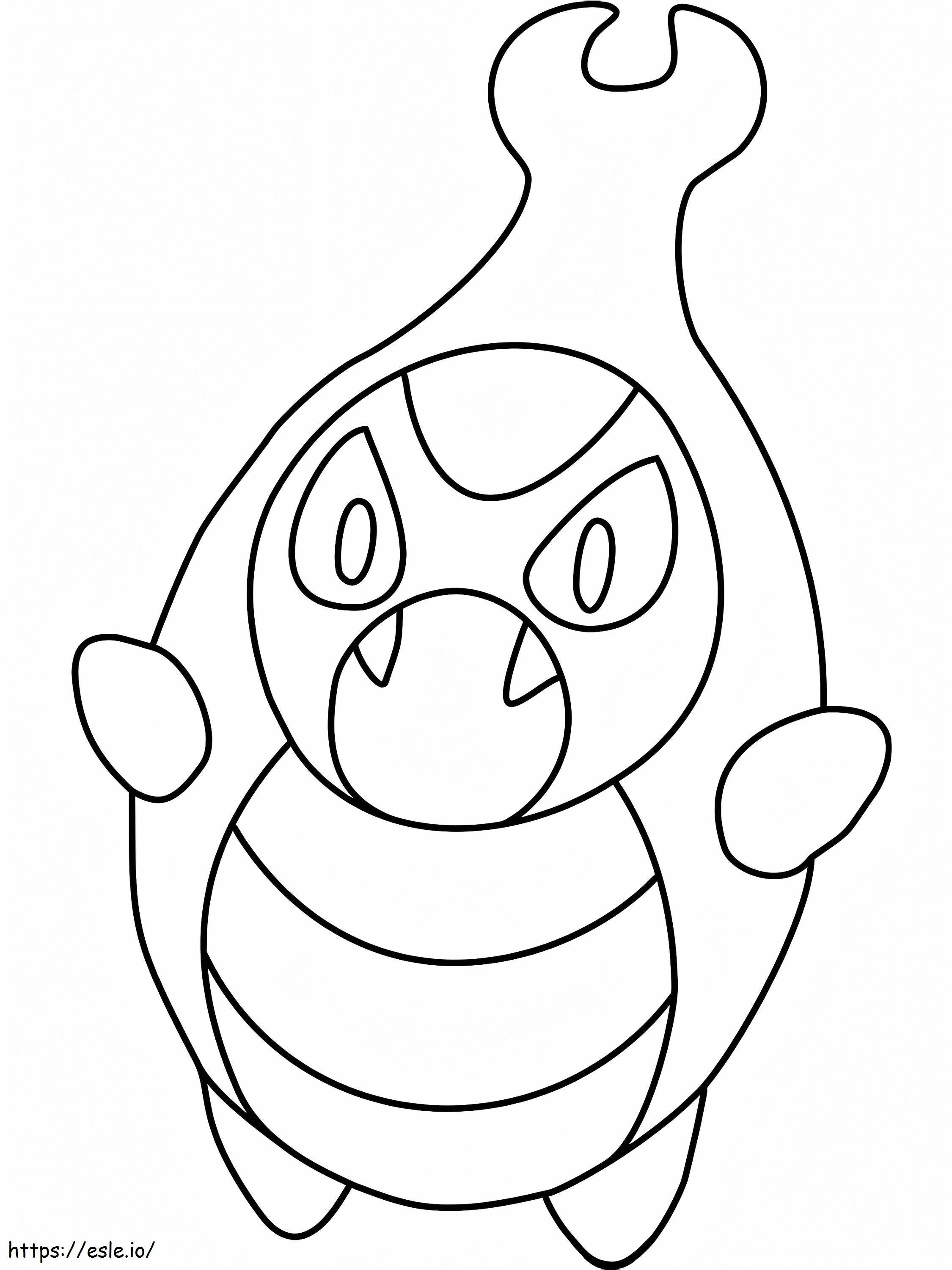 Coloriage Pokémon Karrablast Gen 5 à imprimer dessin