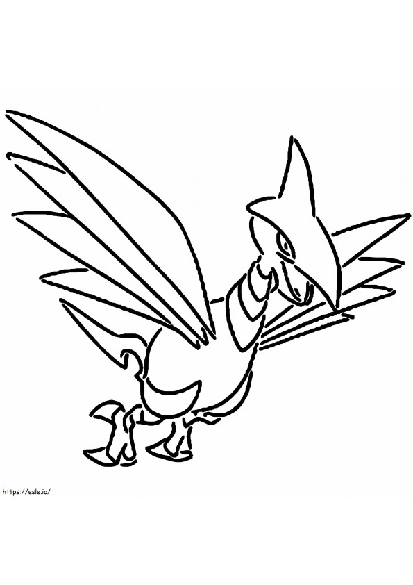 Coloriage Pokémon Airmure à imprimer dessin