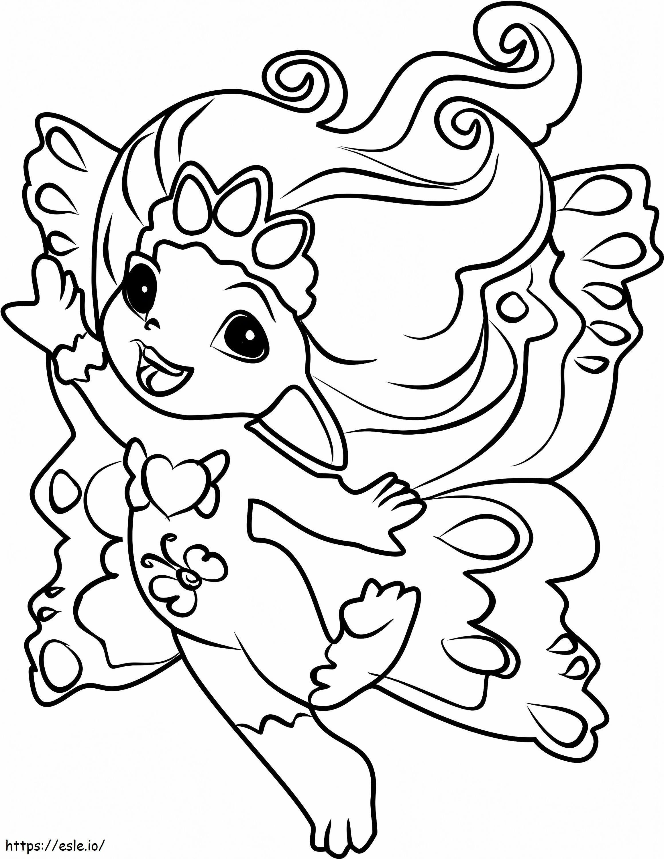 1530671504 Princess Crystella Herself A4 coloring page
