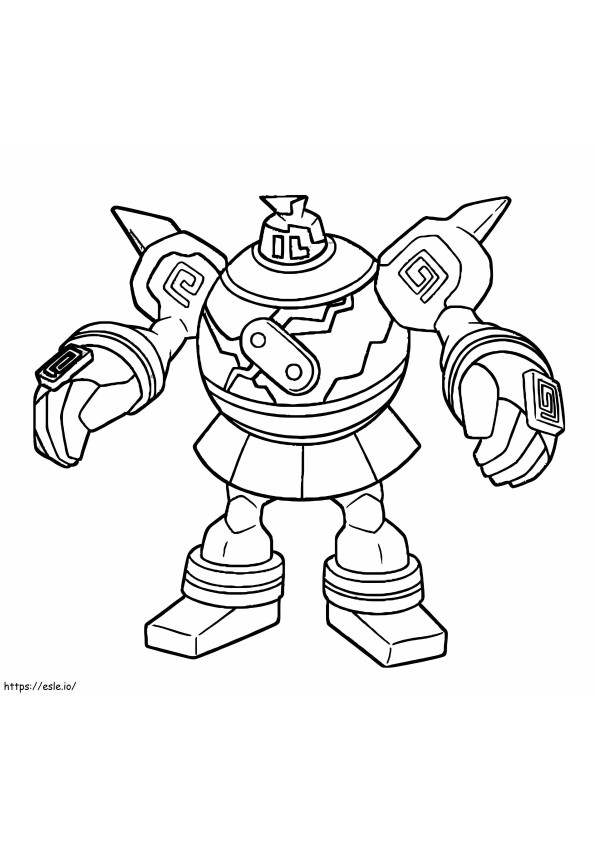 Golurk para impressão