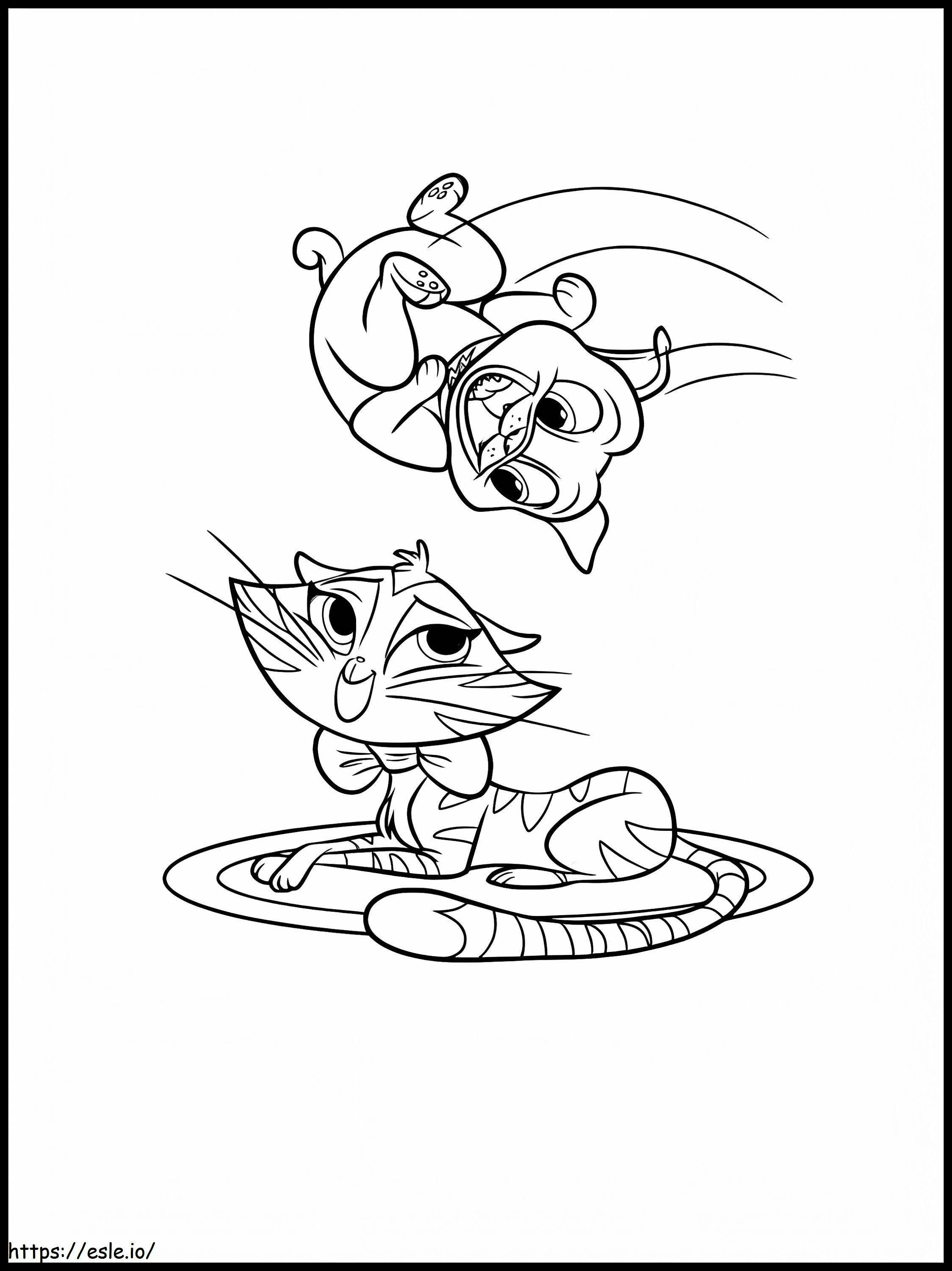 Bingo Jump And Whistle coloring page