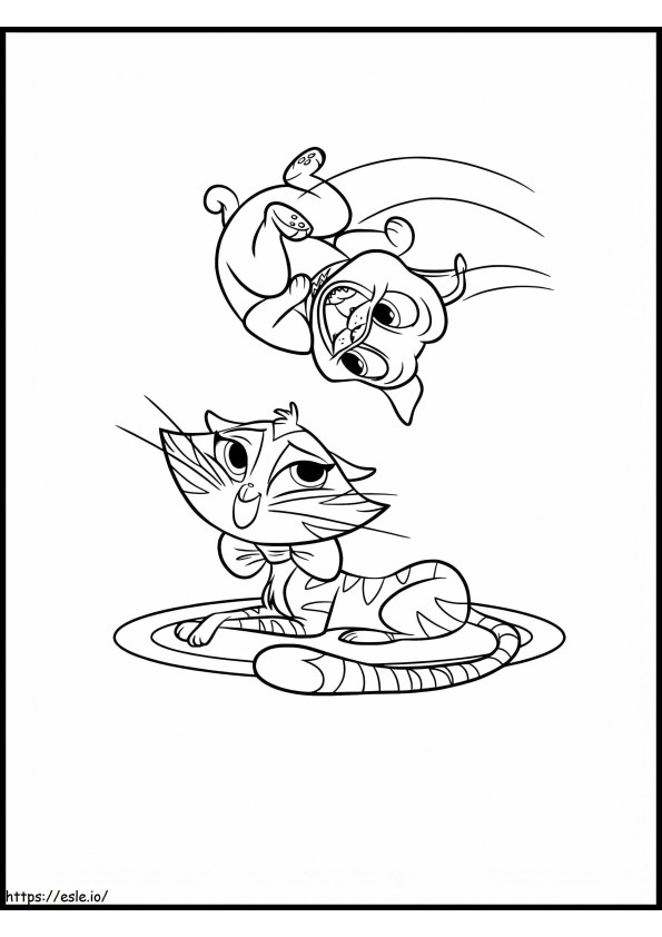 Bingo Jump And Whistle coloring page