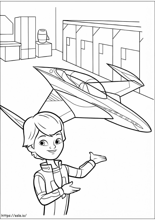 Miles From Tomorrowland 7 coloring page