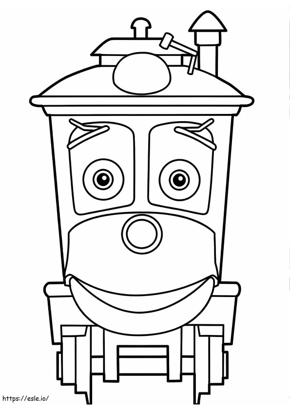 Zephie From Chuggington coloring page