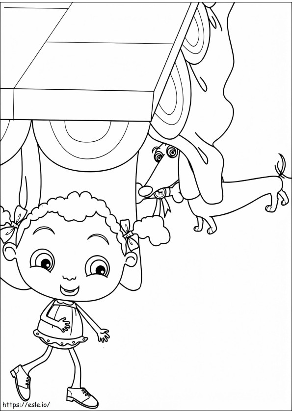 Frannys Feet 8 coloring page