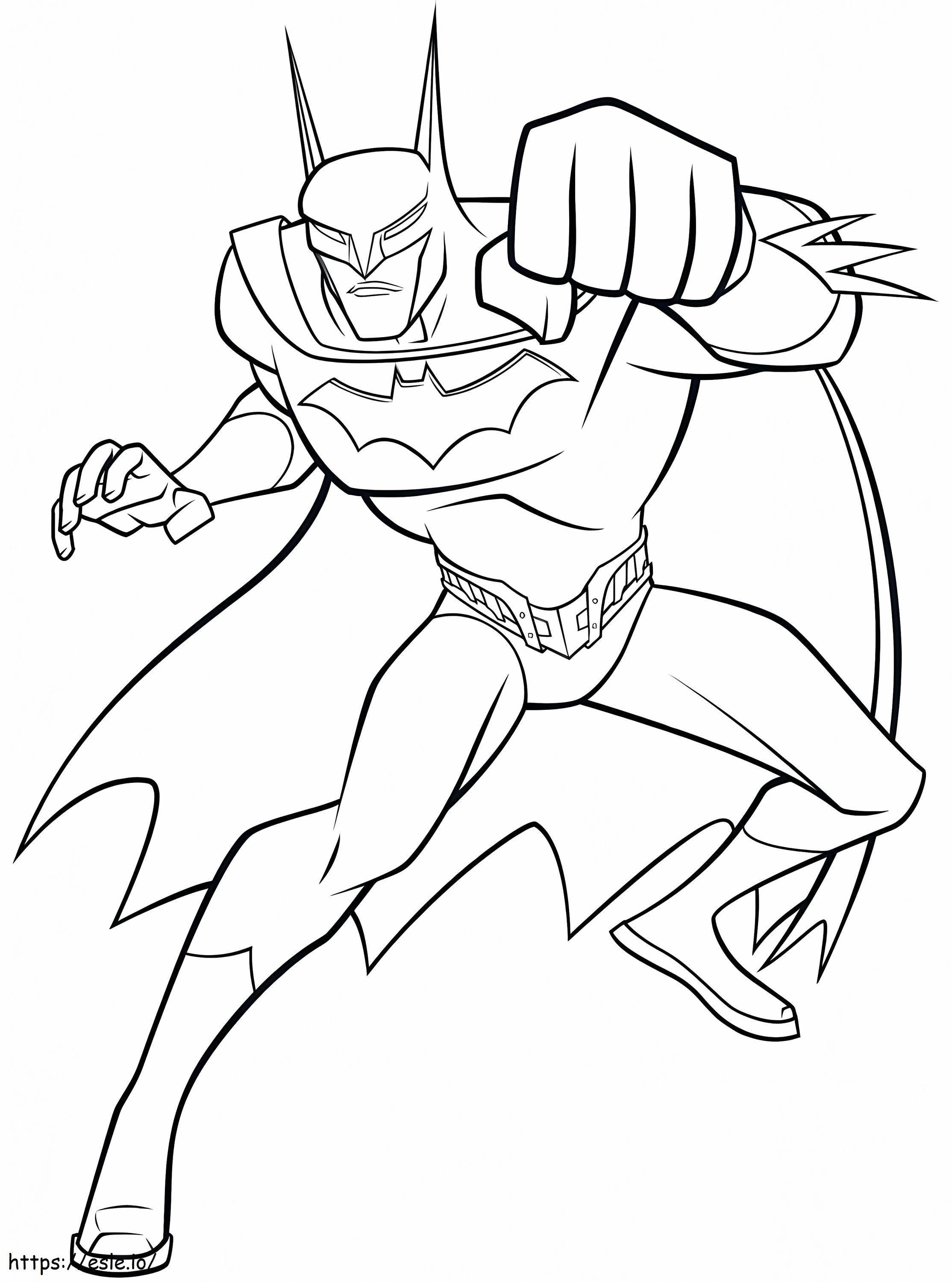 Batman Is Cool coloring page