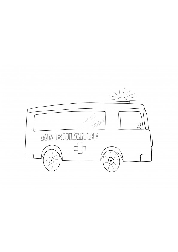 Ambulance ingyenesen nyomtatható vagy letölthető oldal