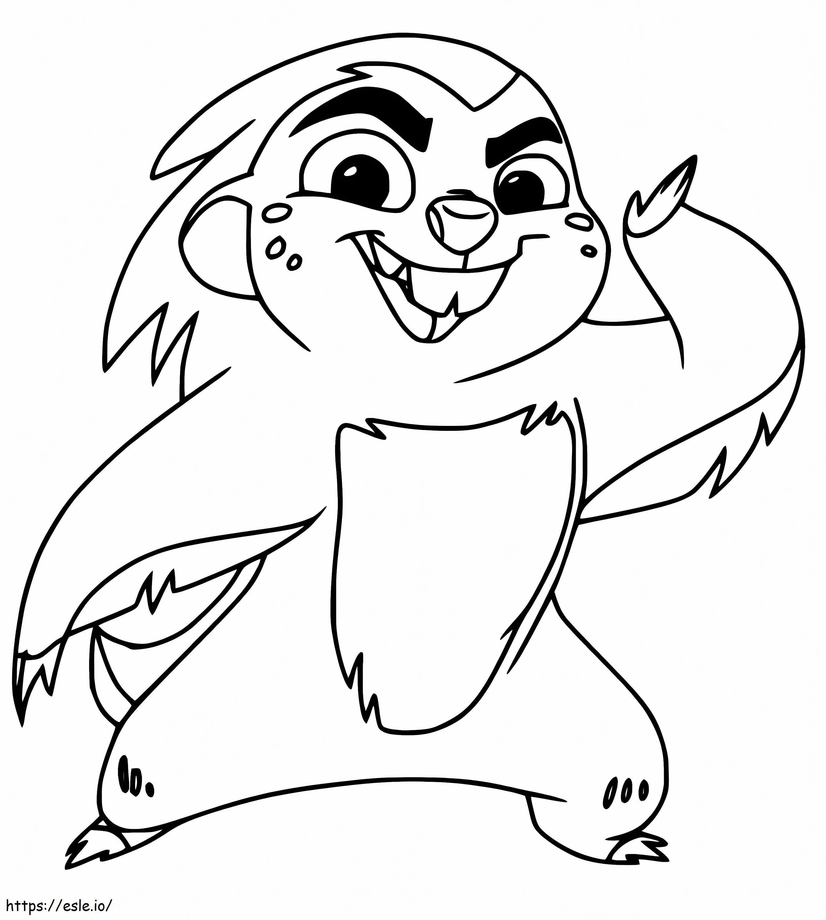 Bunga Of The Lion Guard coloring page