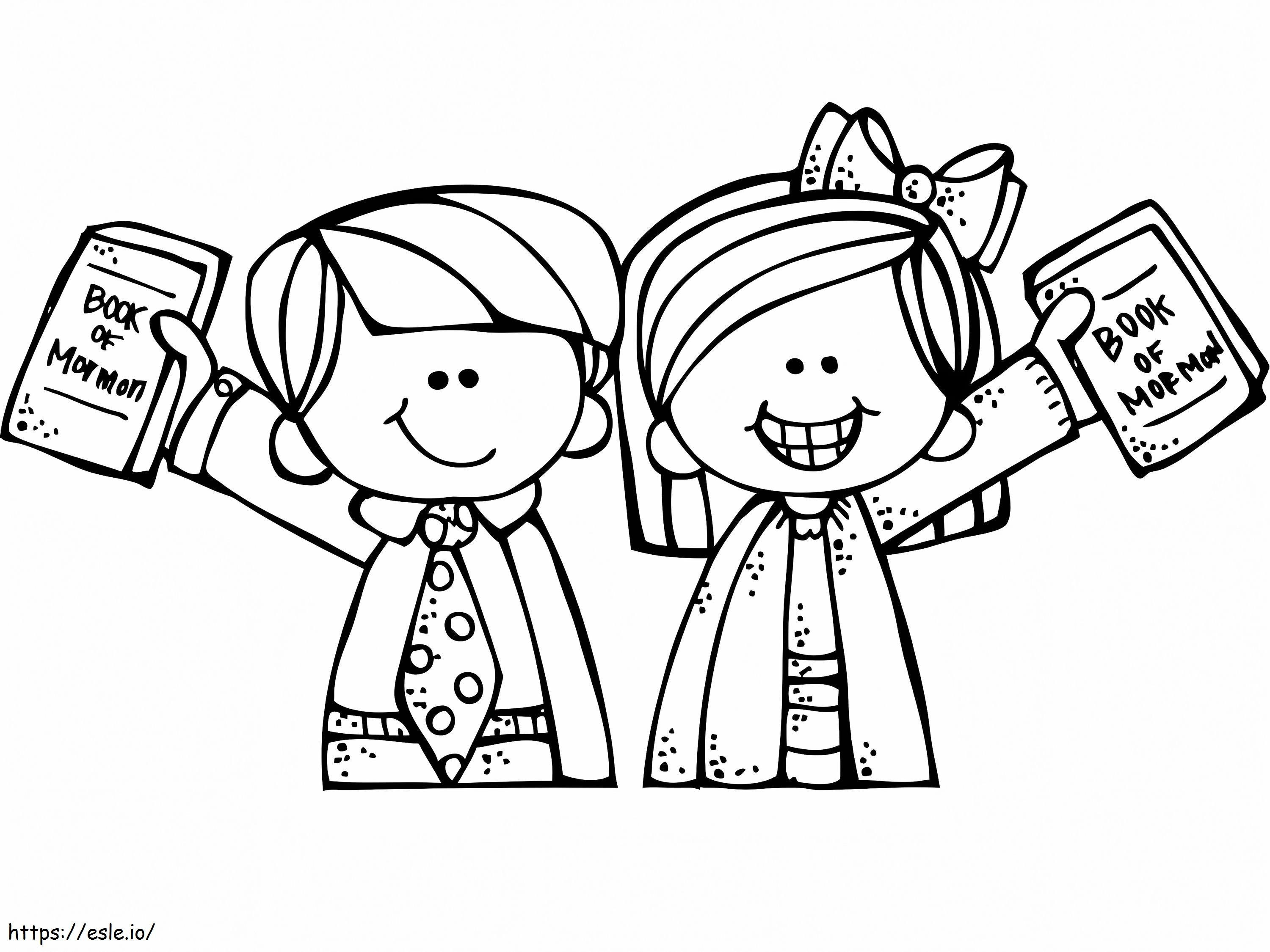 Students Melonheadz coloring page