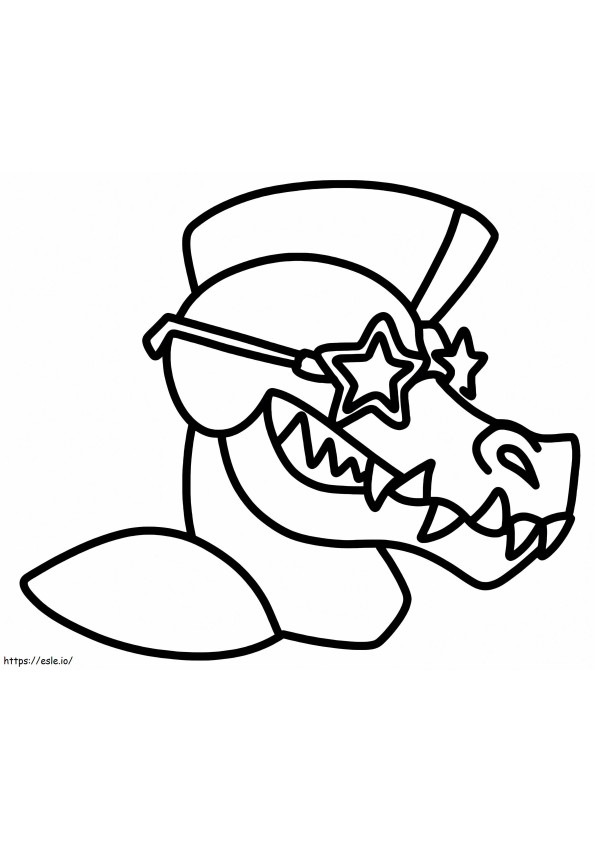 Montgomery Gator da stampare
