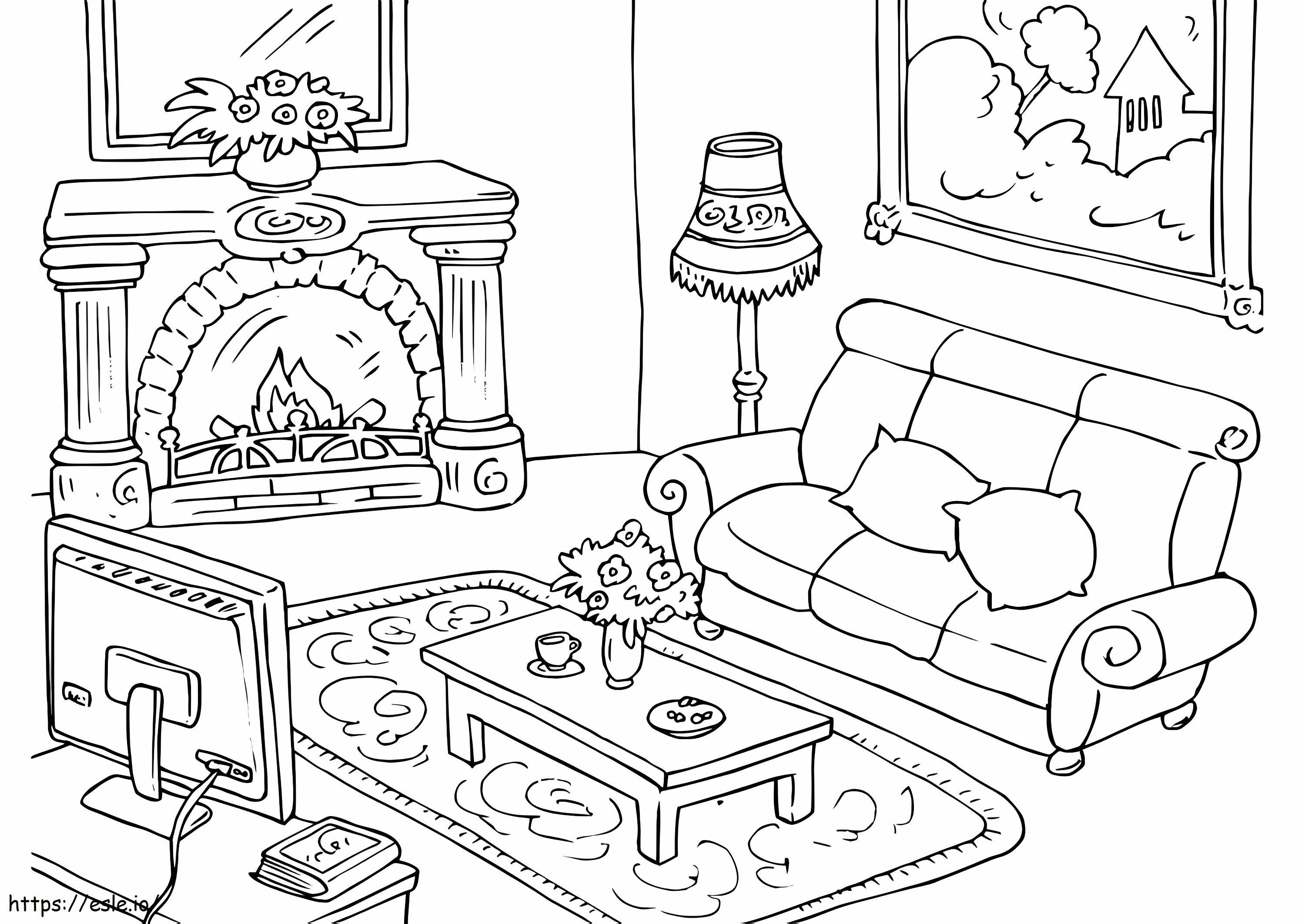 1540895112 Living Room 25997 coloring page