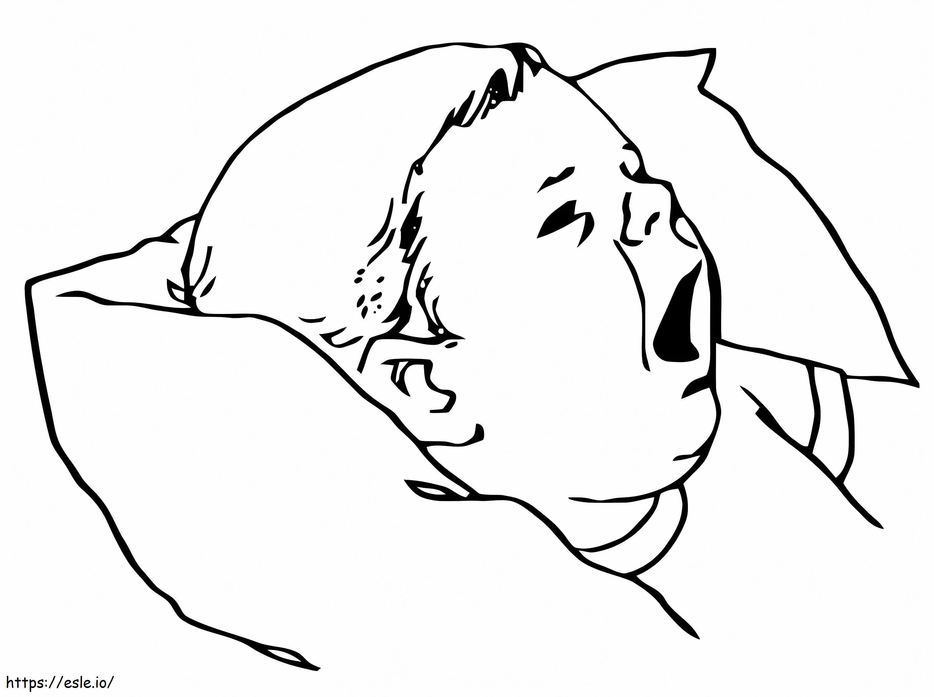 Baby Crying coloring page
