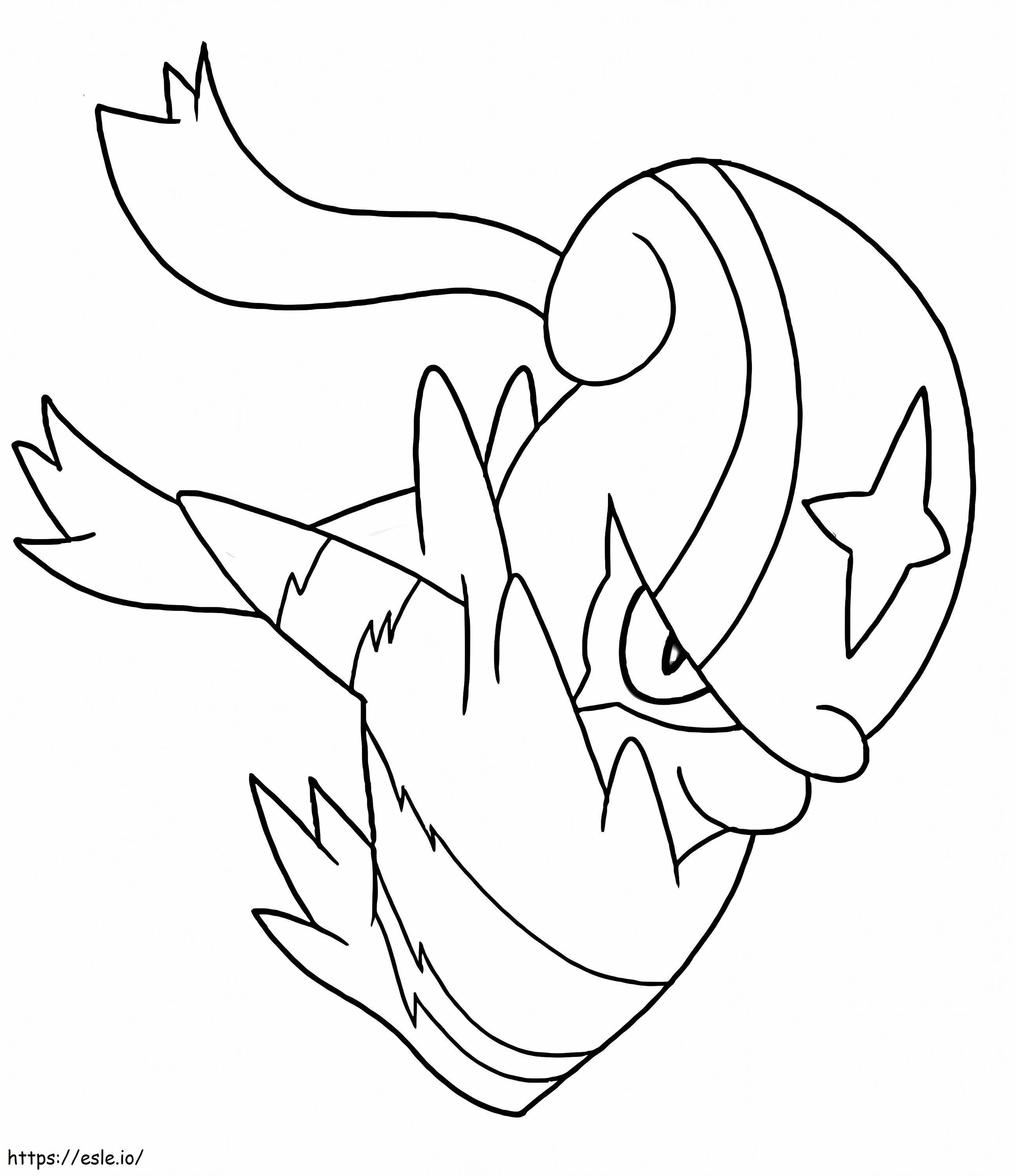 Printable Accelgor Pokemon coloring page