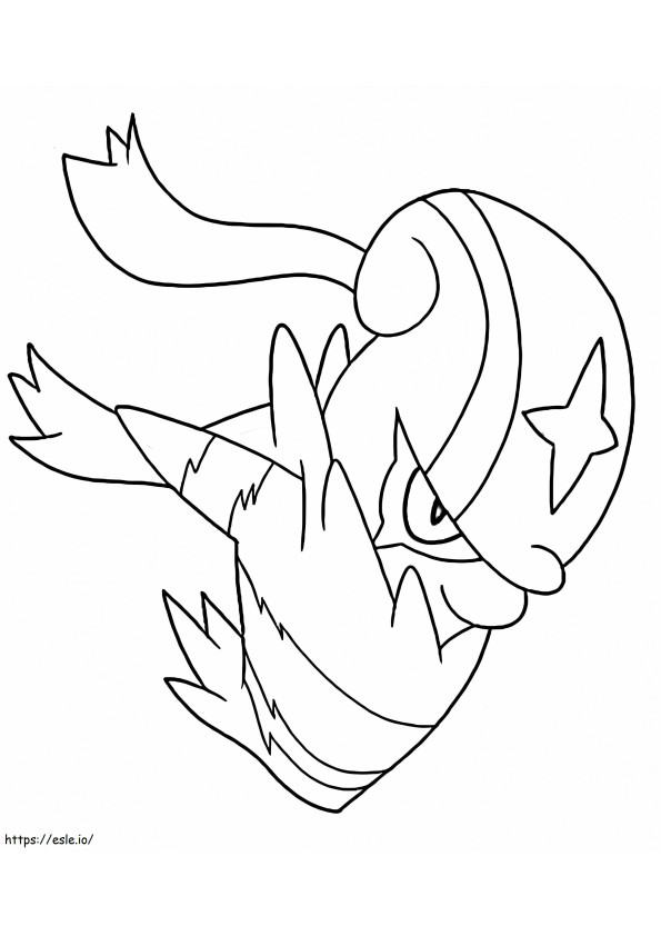 Coloriage Pokémon Accelgor imprimable à imprimer dessin