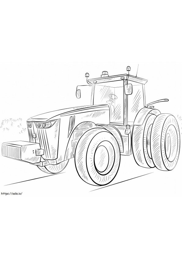 Tractor John Deere 1024X755 para colorear