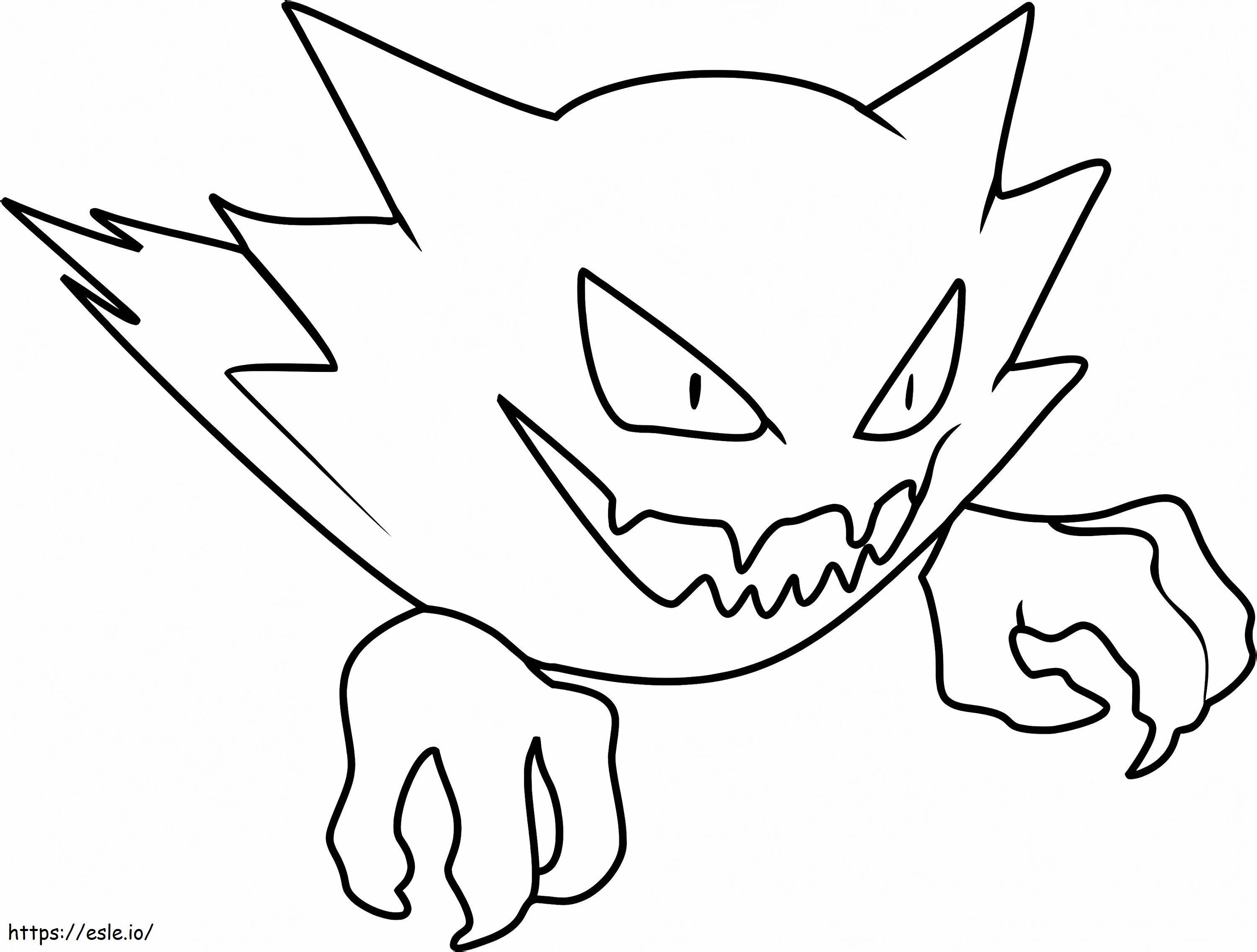 Coloriage Hanter un Pokémon à imprimer dessin