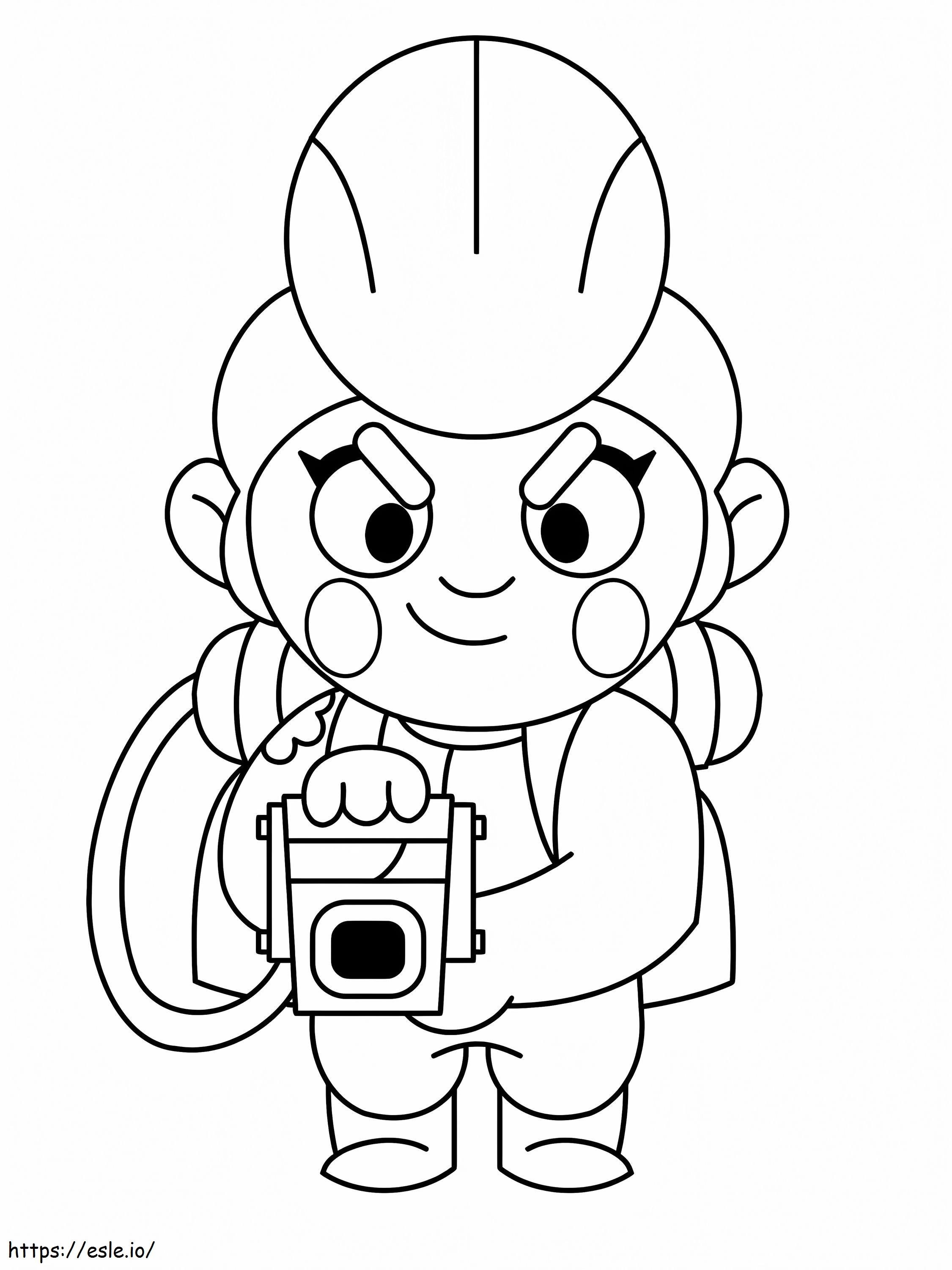 Pam Brawl Stars de colorat