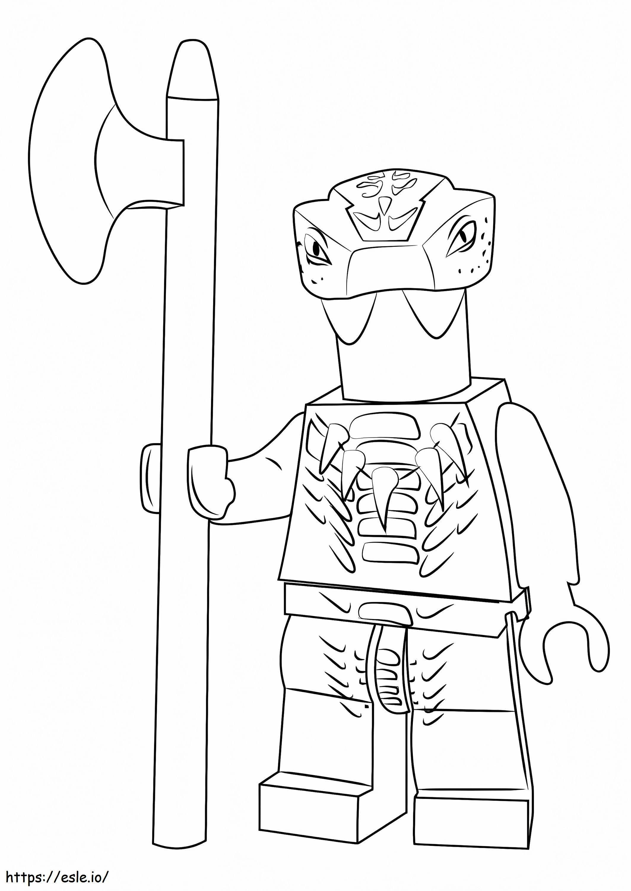Fang Suei From Ninjago Coloring Page