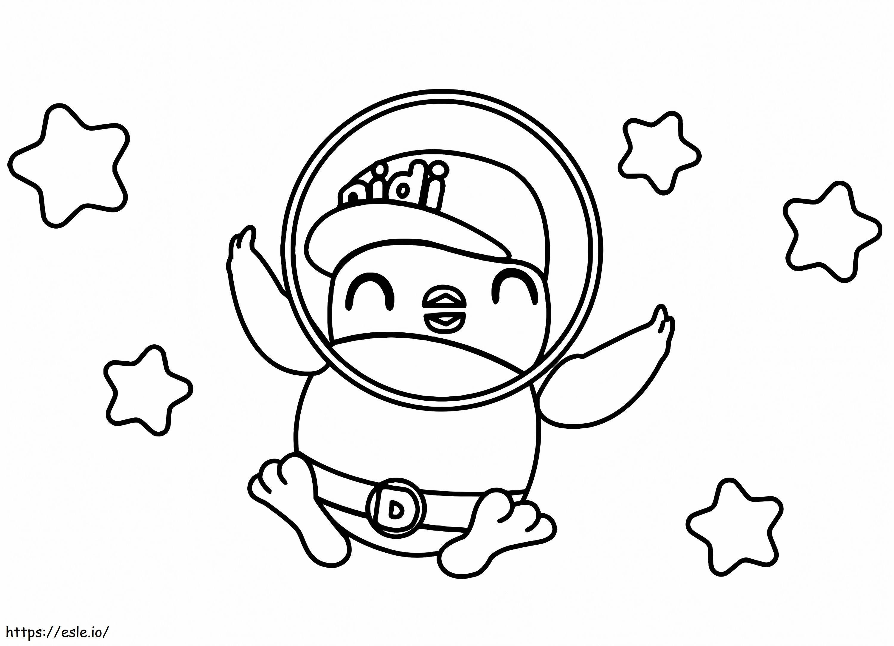 Didi Is Happy coloring page