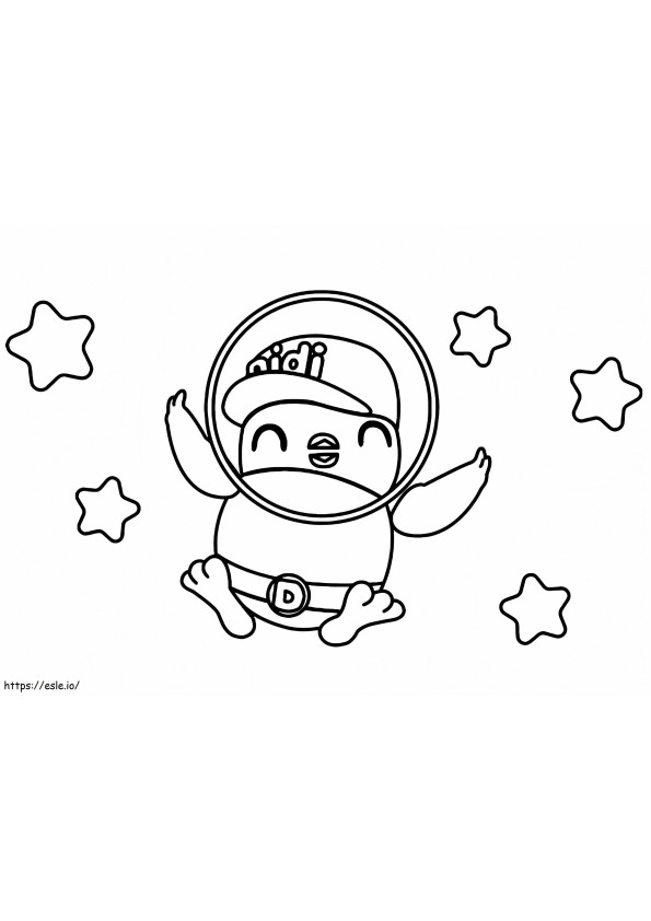 Didi Is Happy coloring page
