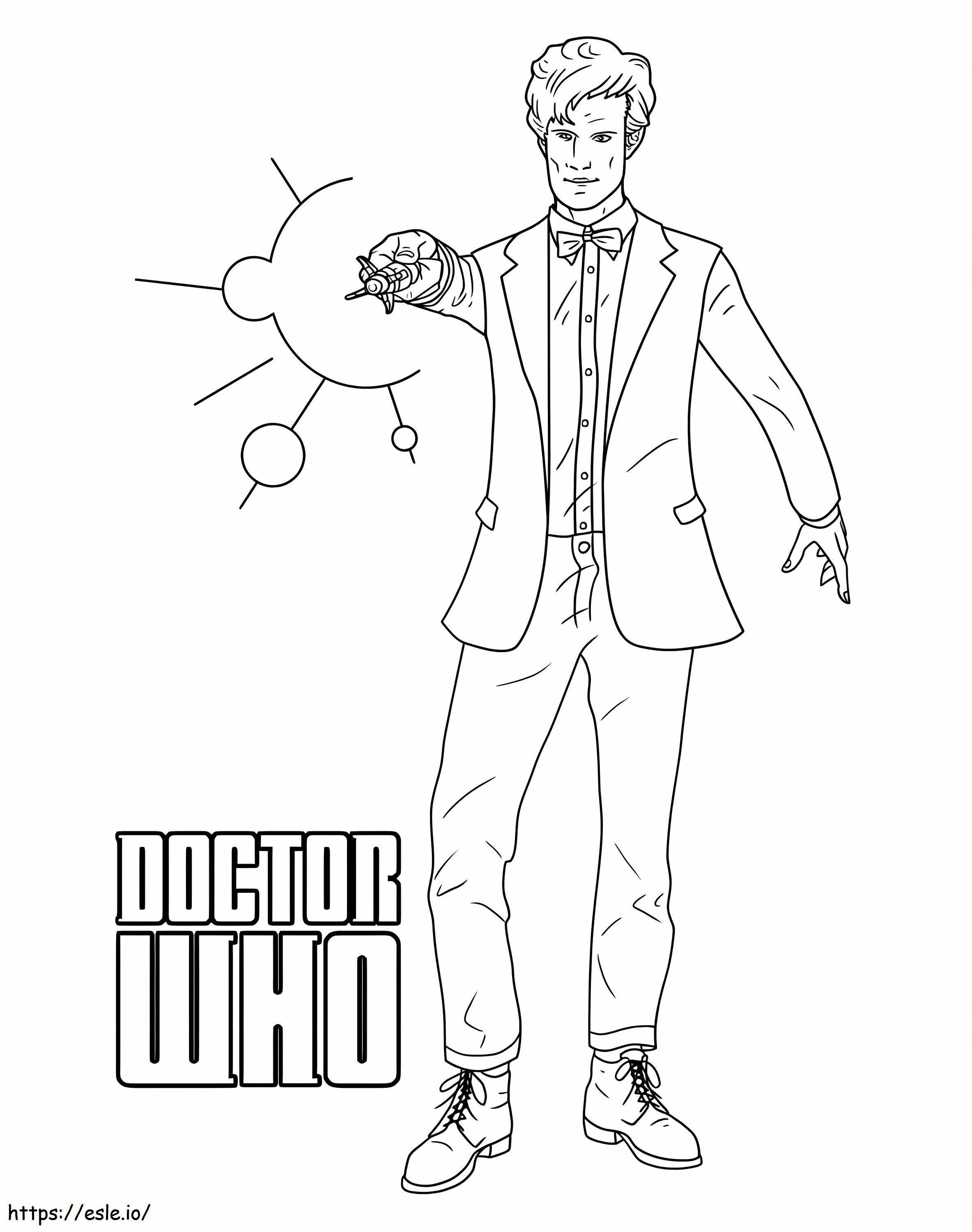 Doktor Who 4 kolorowanka