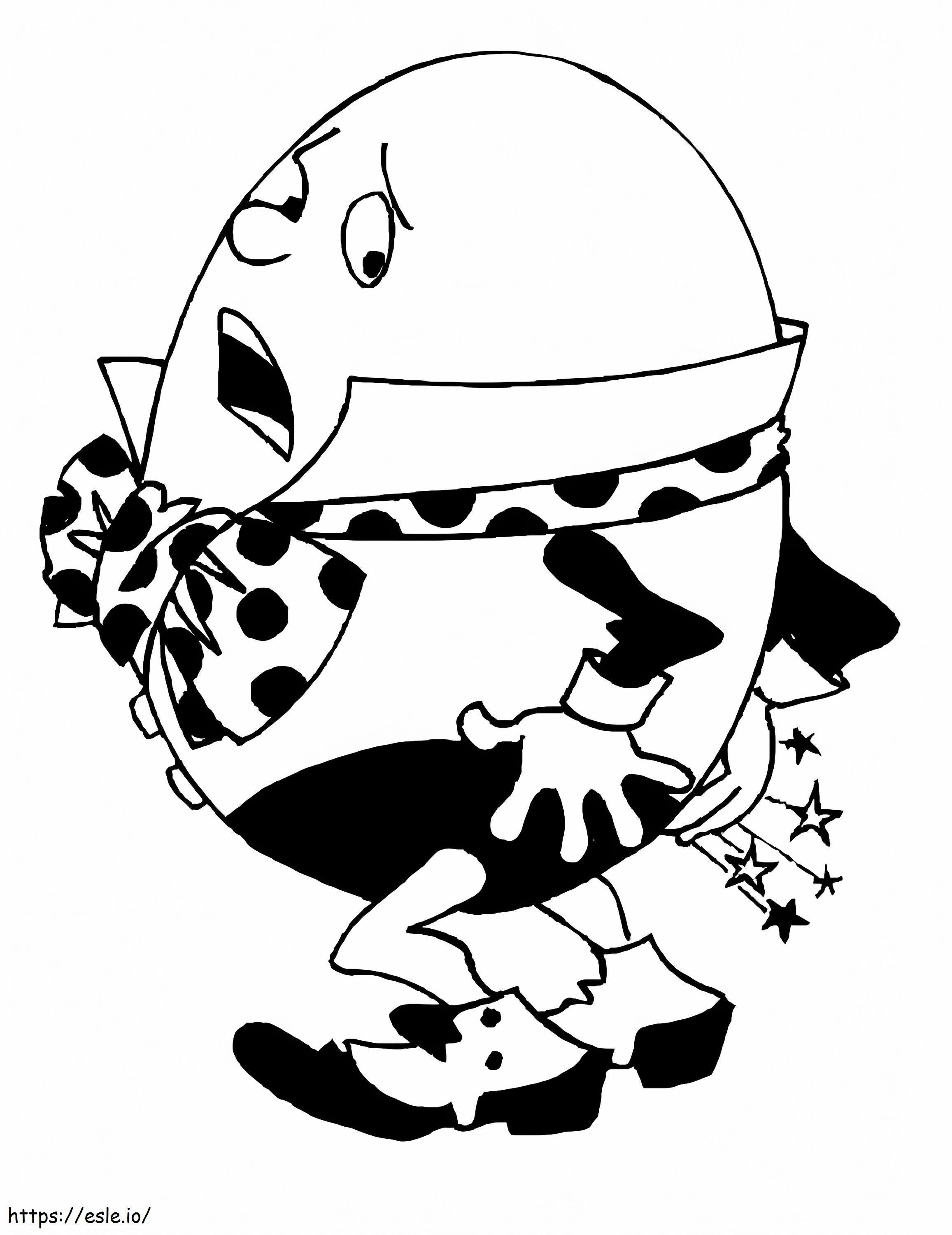 Humpty Dumpty 1 coloring page