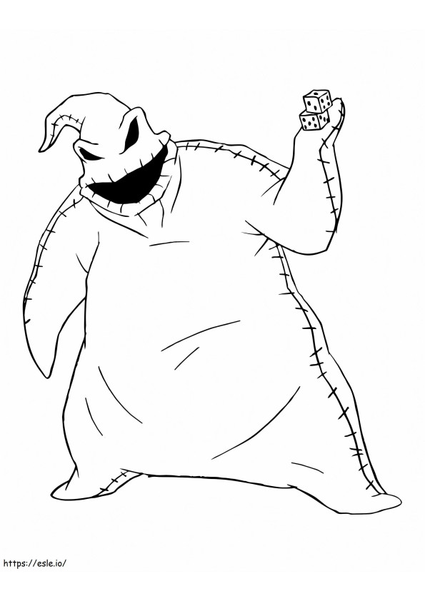1574991070Oogie Coloring coloring page