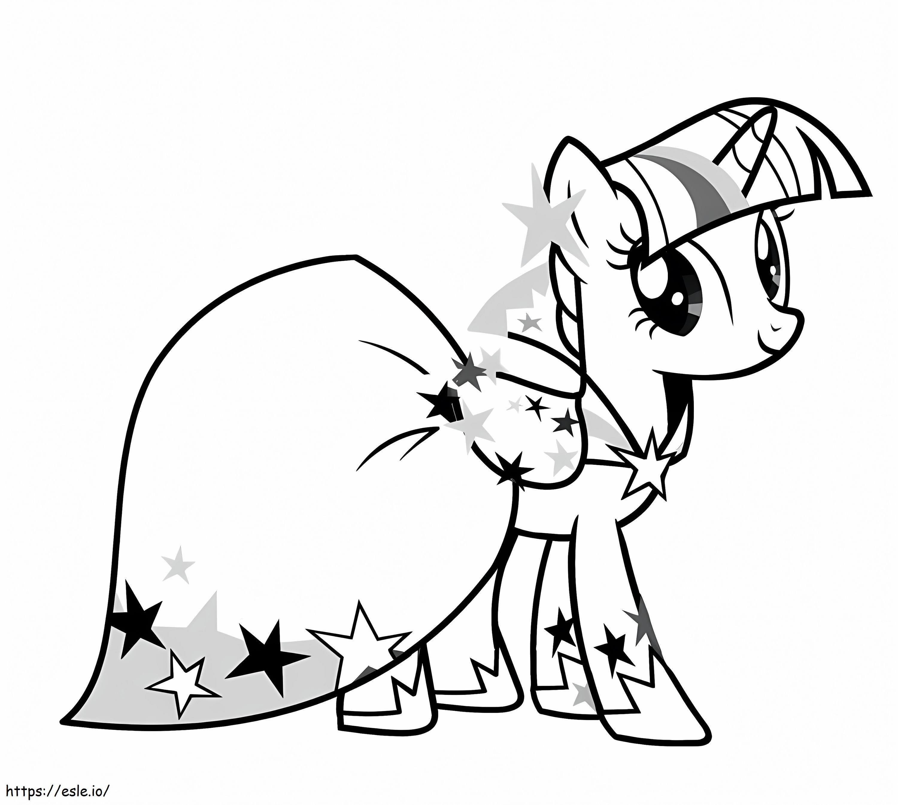Twilight Sparkle Free Printable coloring page