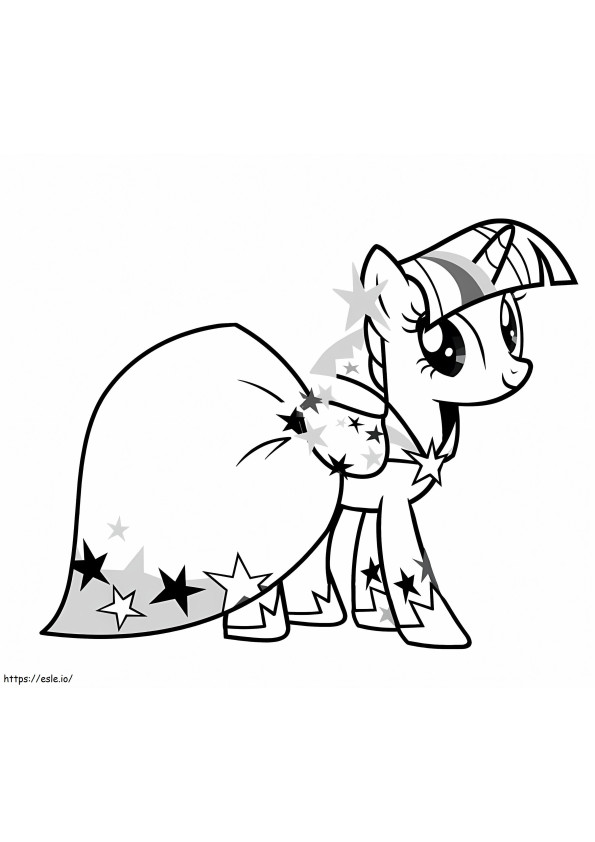 Twilight Sparkle Free Printable coloring page