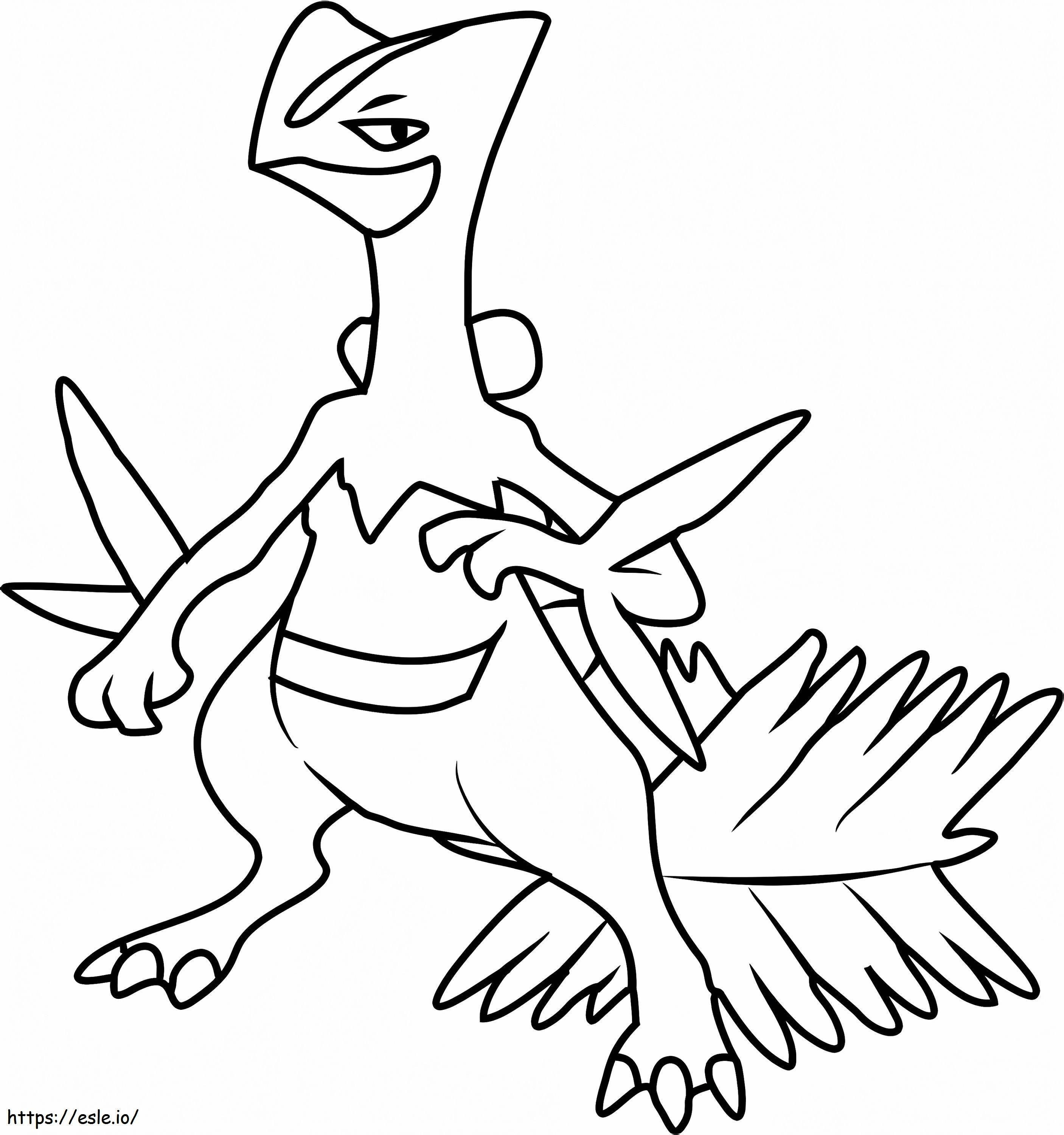 Zeptiles Pokémon ausmalbilder