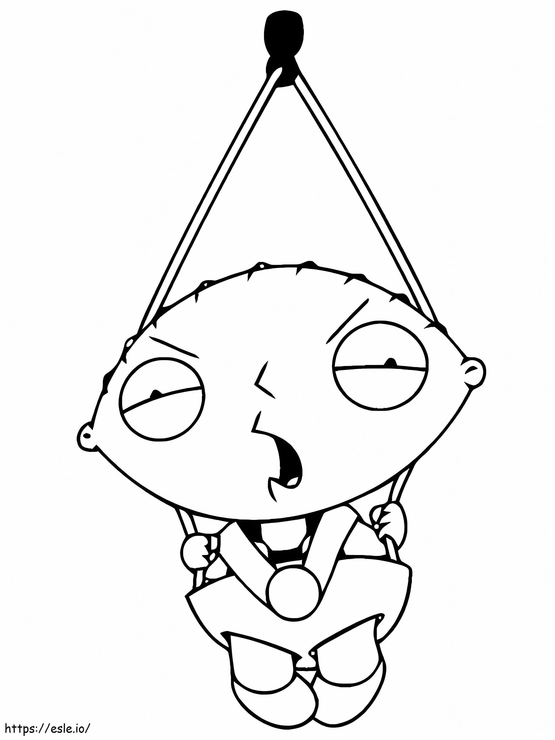 Stewie Griffin 2 coloring page