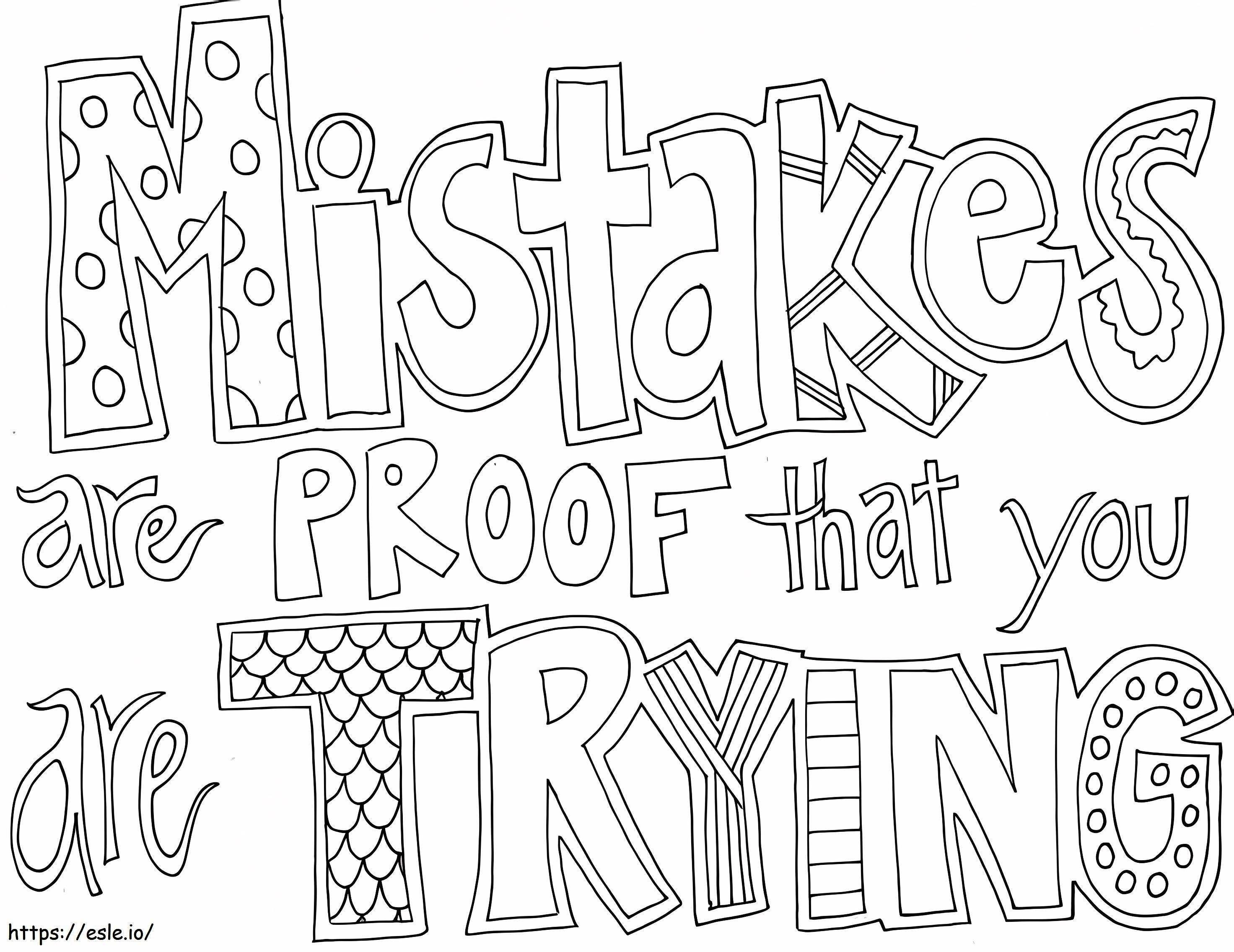 Doodle Art Positive Quote coloring page