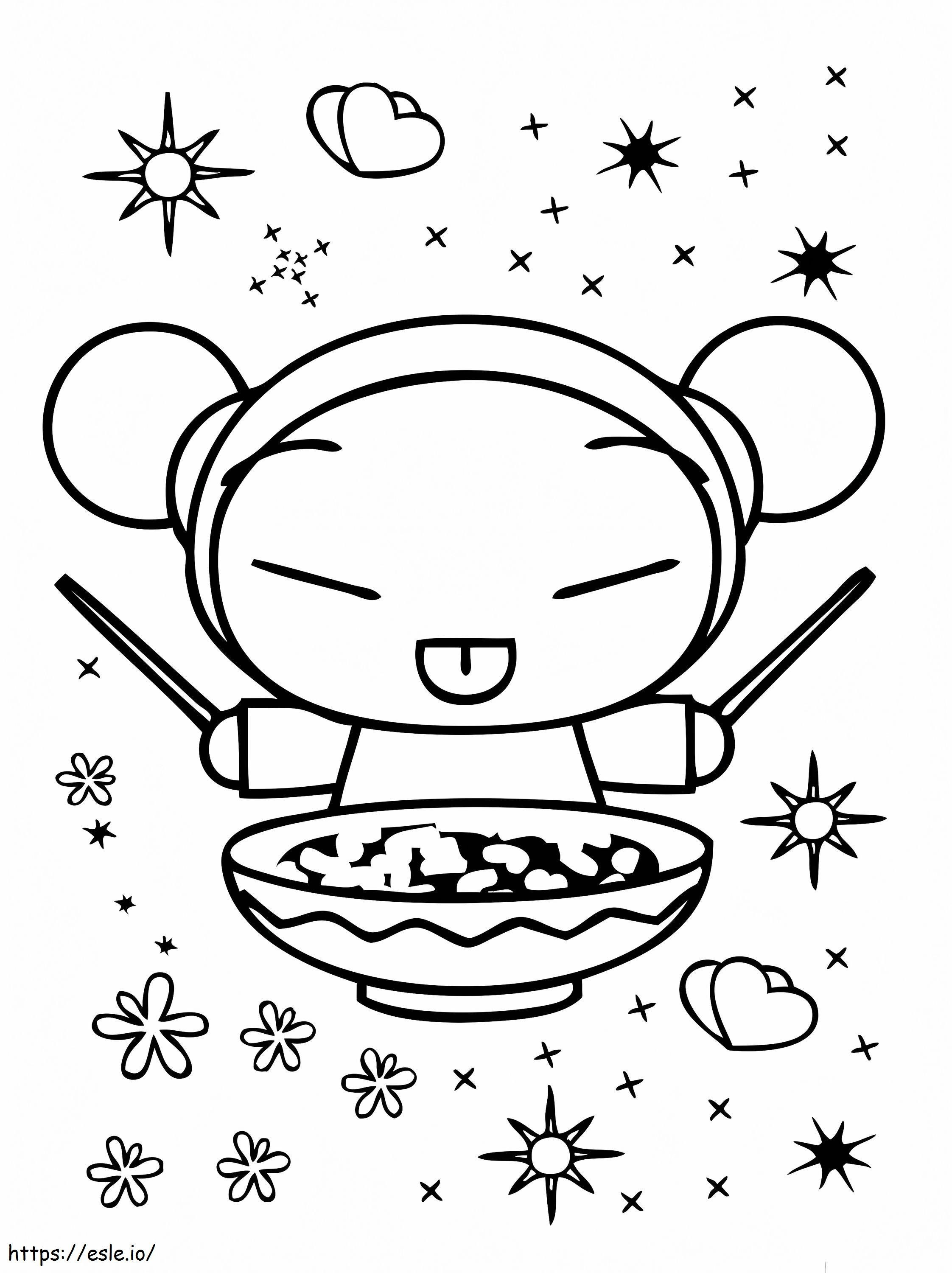 1596241126 Pucca Coloringpage 05 coloring page