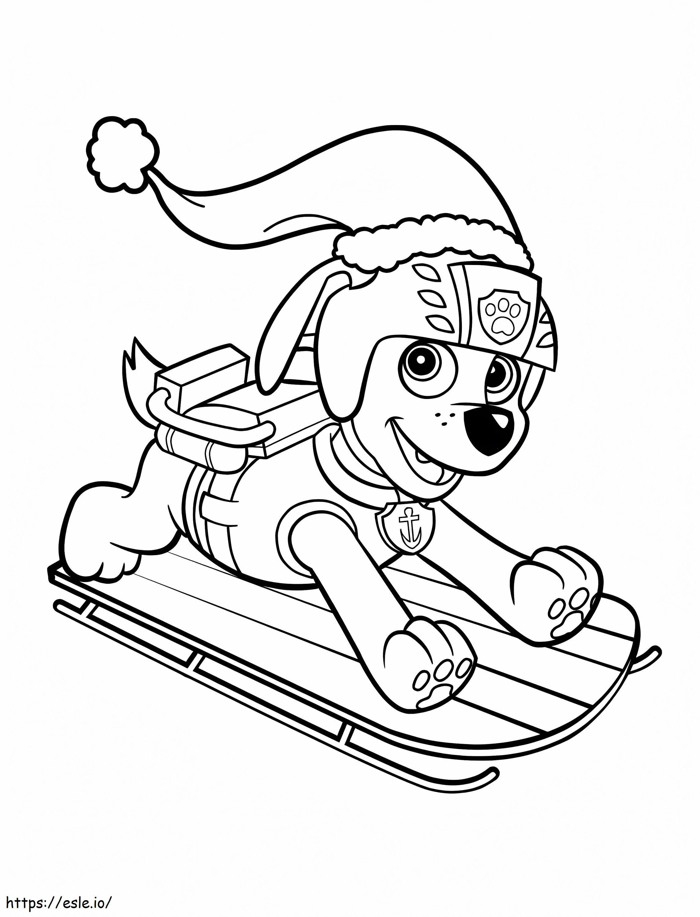 Zuma From Paw Patrol coloring page