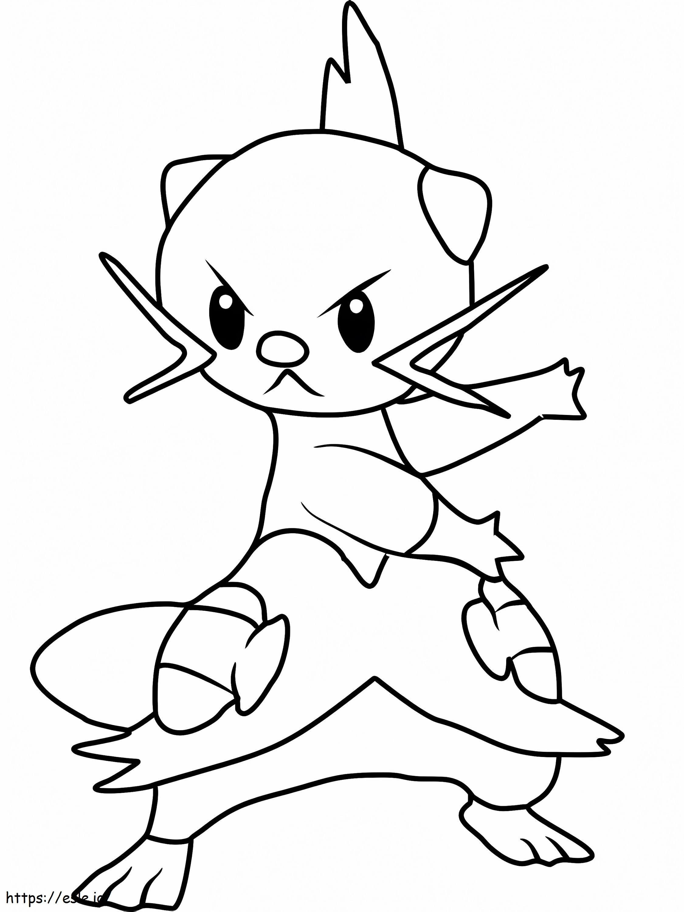 Coloriage Pokémon Dewott Gen 5 à imprimer dessin