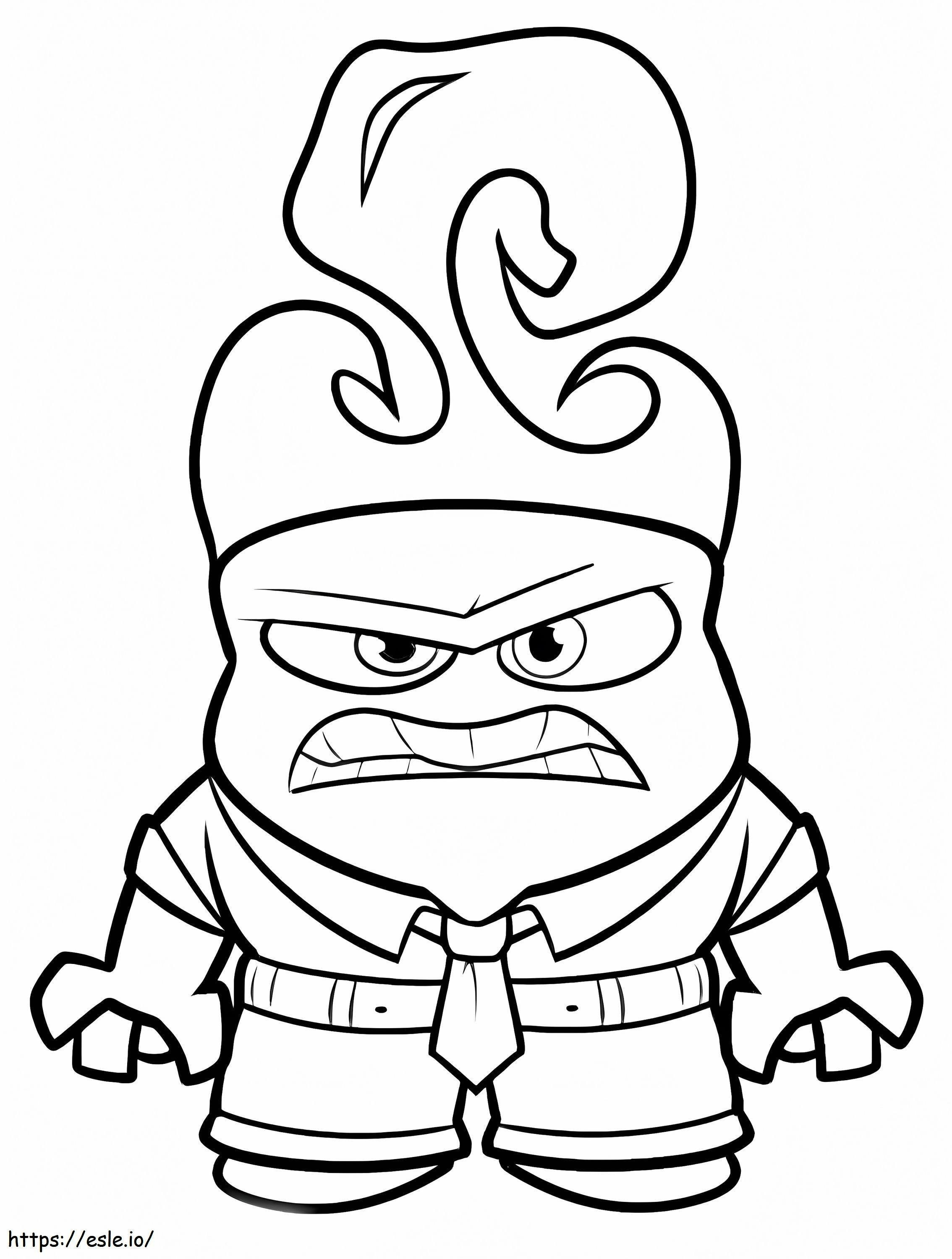 Anger From The Inside Out coloring page
