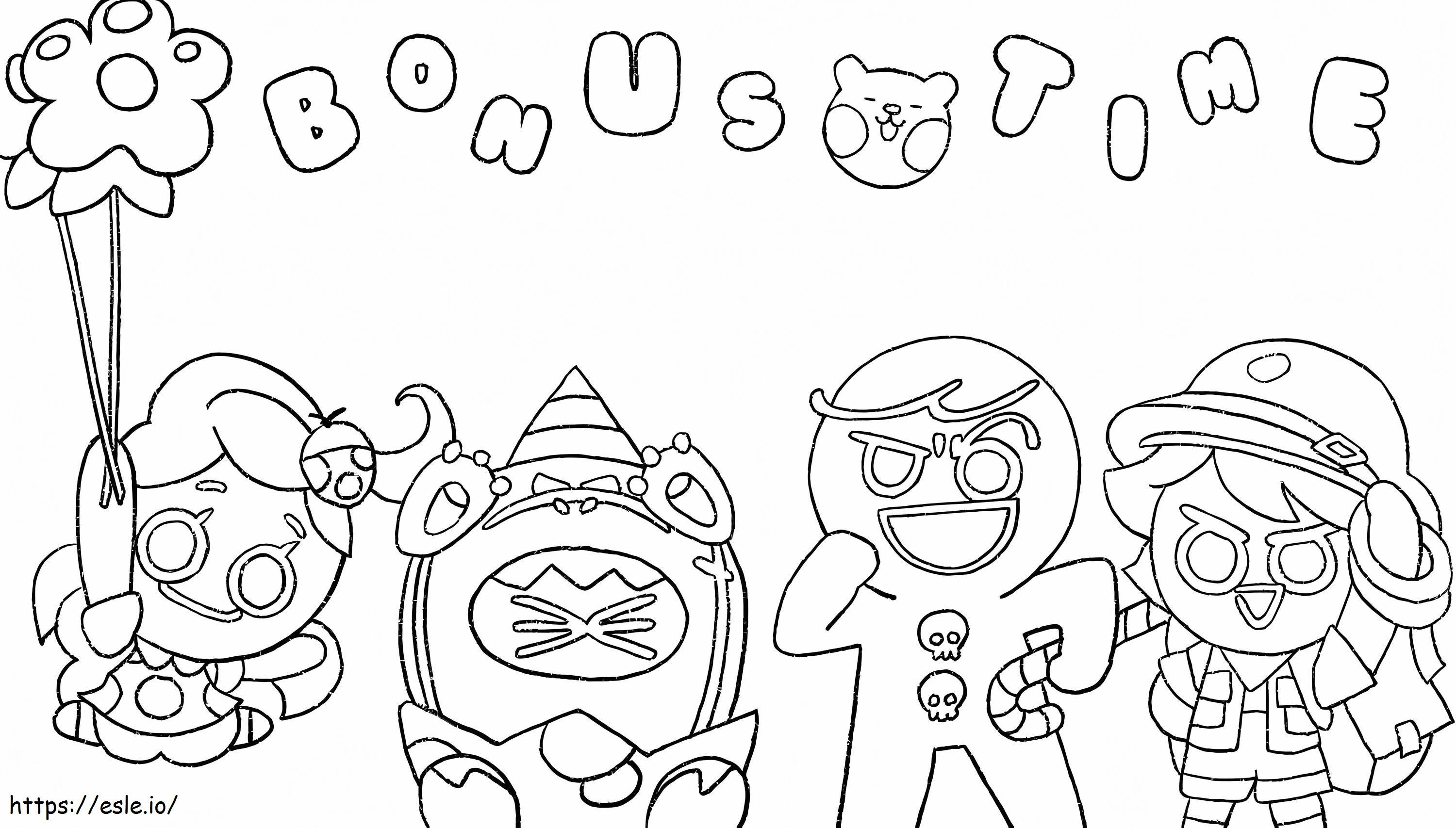 Print Cookie Run Coloring Page