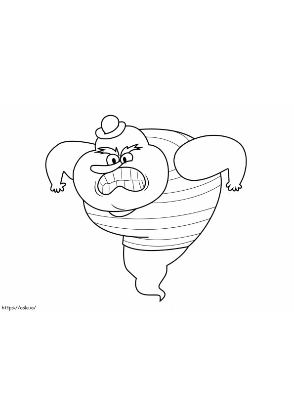 Le Toot From Looped coloring page