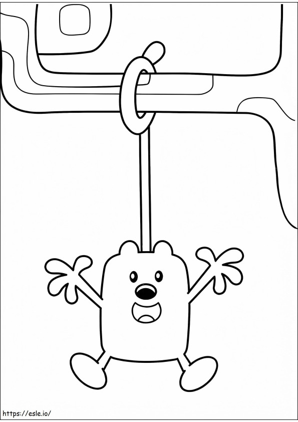 Wow Wow Wubbzy Printable coloring page