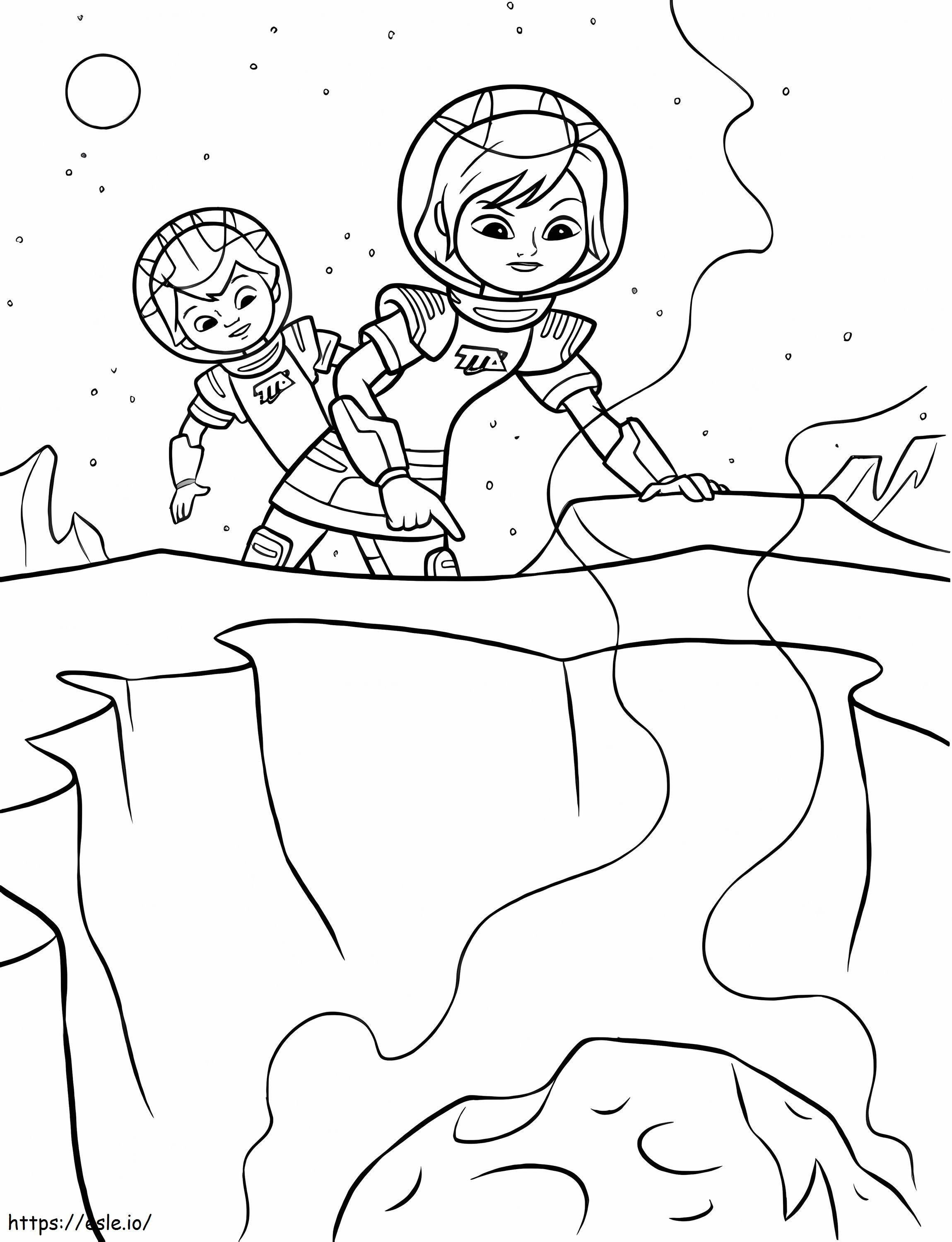 Miles From Tomorrowland To Color coloring page