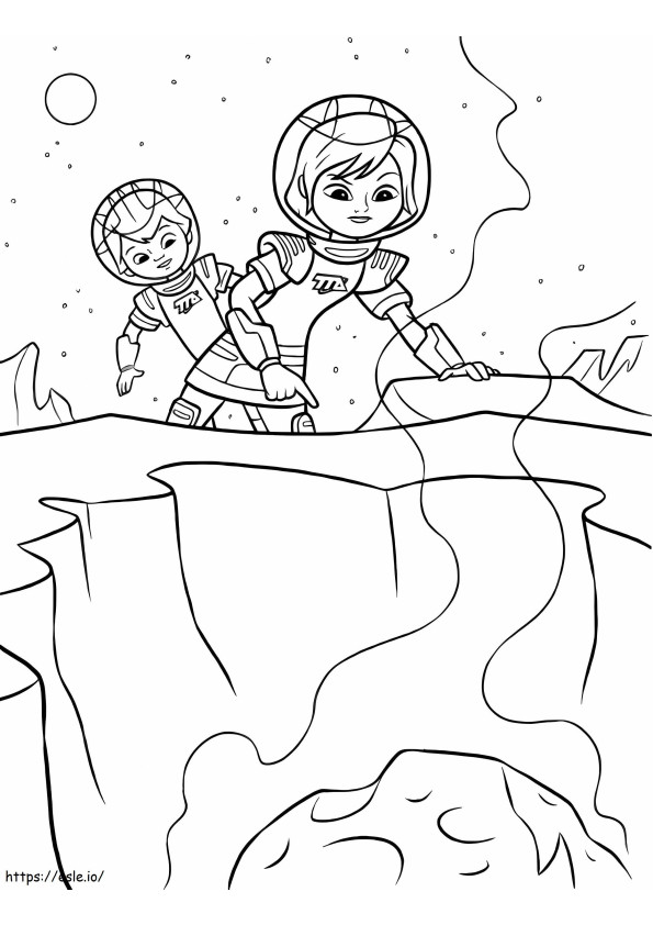 Miles From Tomorrowland To Color coloring page