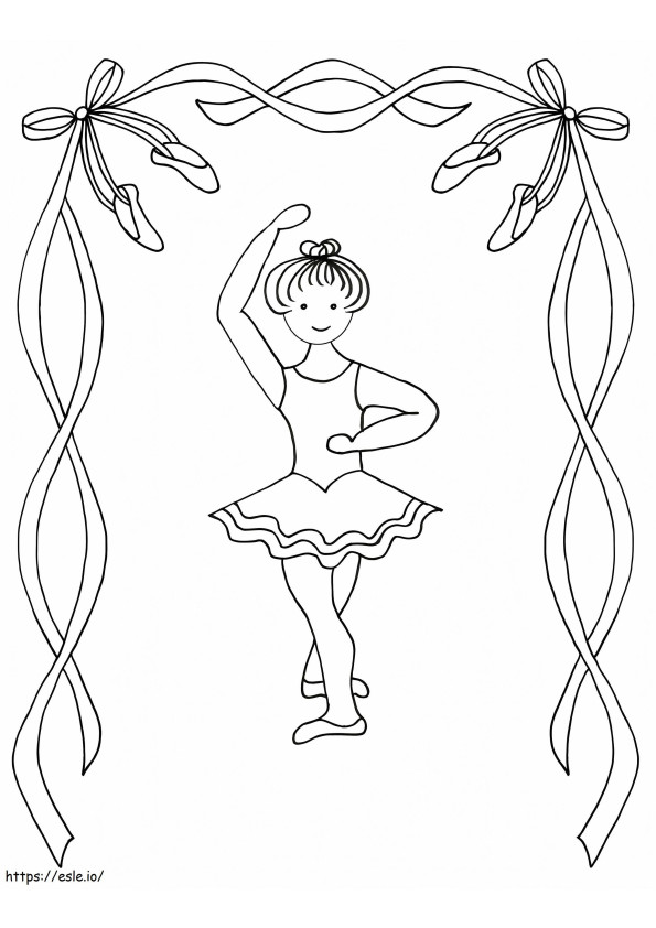 Ballet 2 coloring page