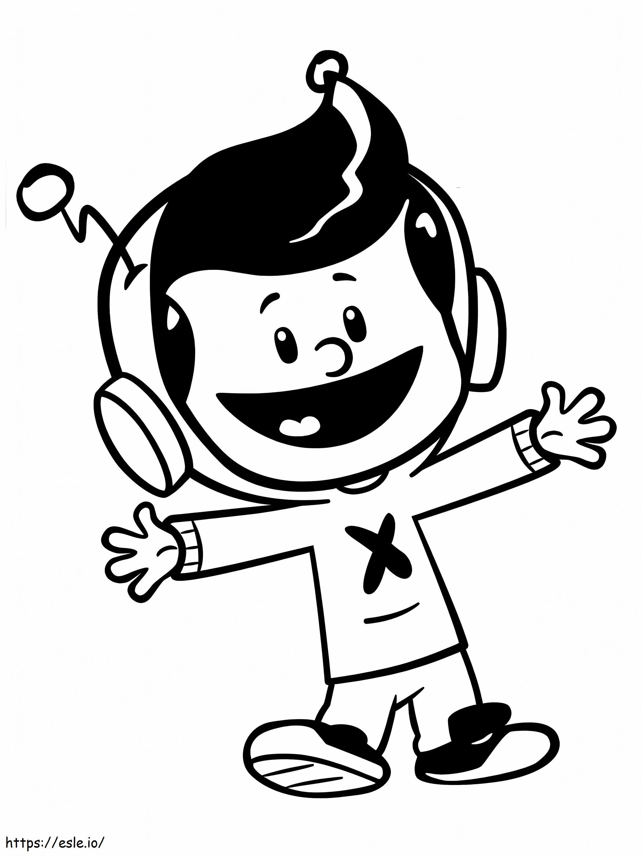 Teka-teki Xavier 2: Gambar Mewarnai untuk Anak