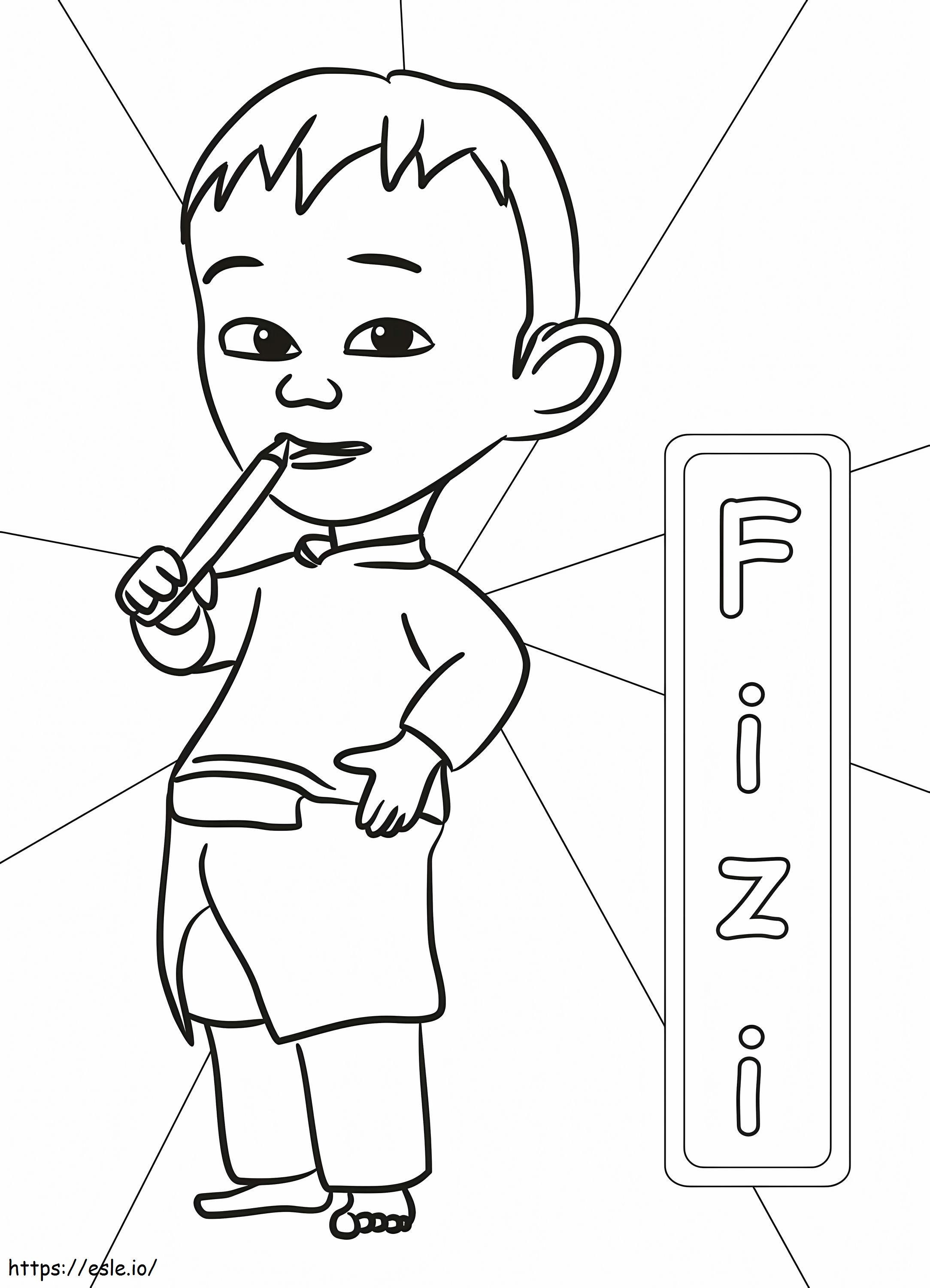 1548124493 Upin Ipin Komplett für Kleinkinder Upin Ipin 2 ausmalbilder