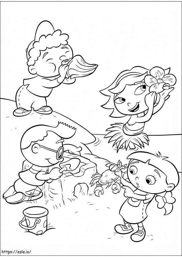 Little Einsteins 6 coloring page