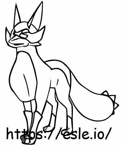 Thievul coloring page