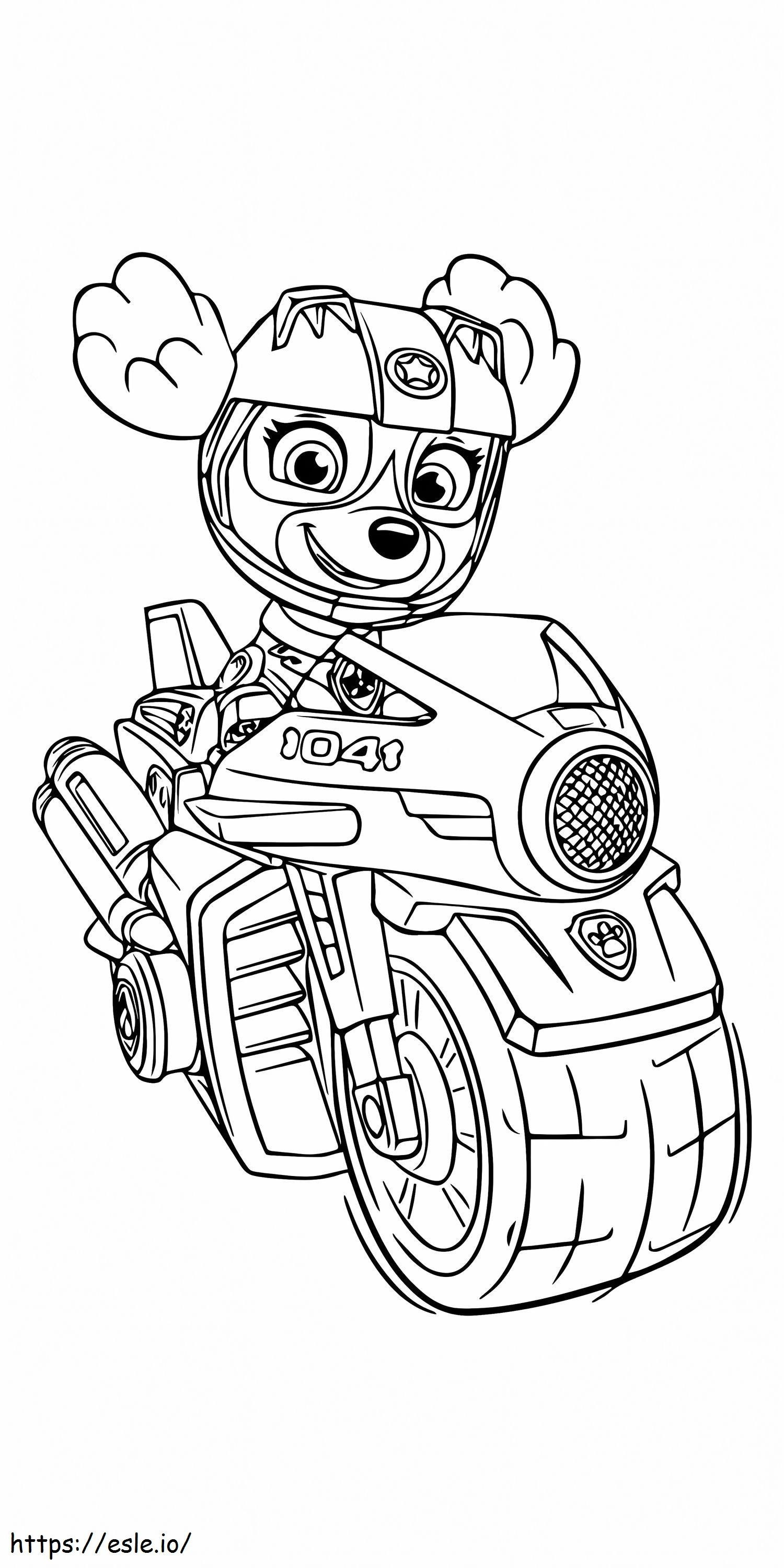 Paw Patrol Moto Pups16 coloring page