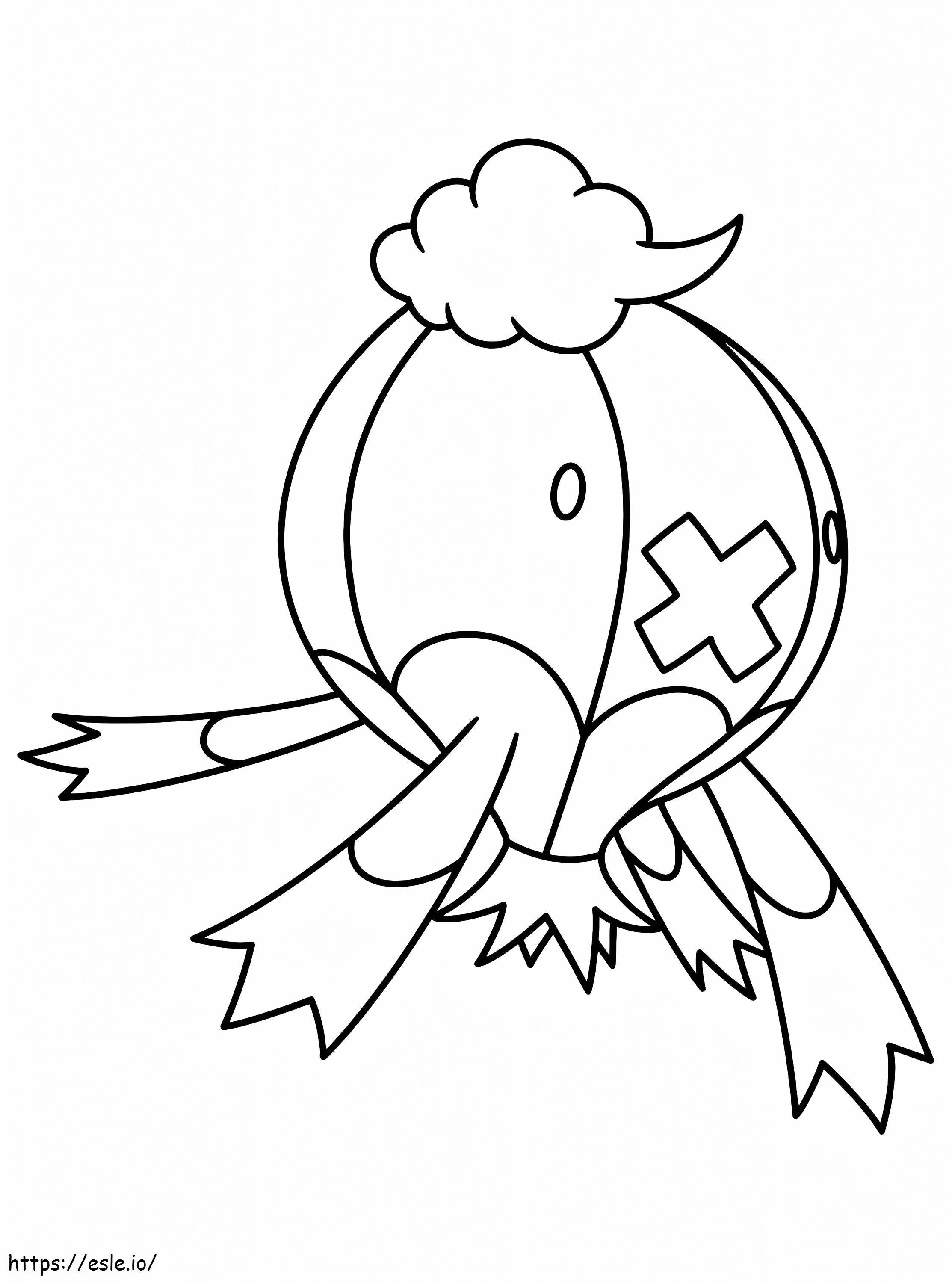 Drifblim Pokemon 2 Gambar Mewarnai